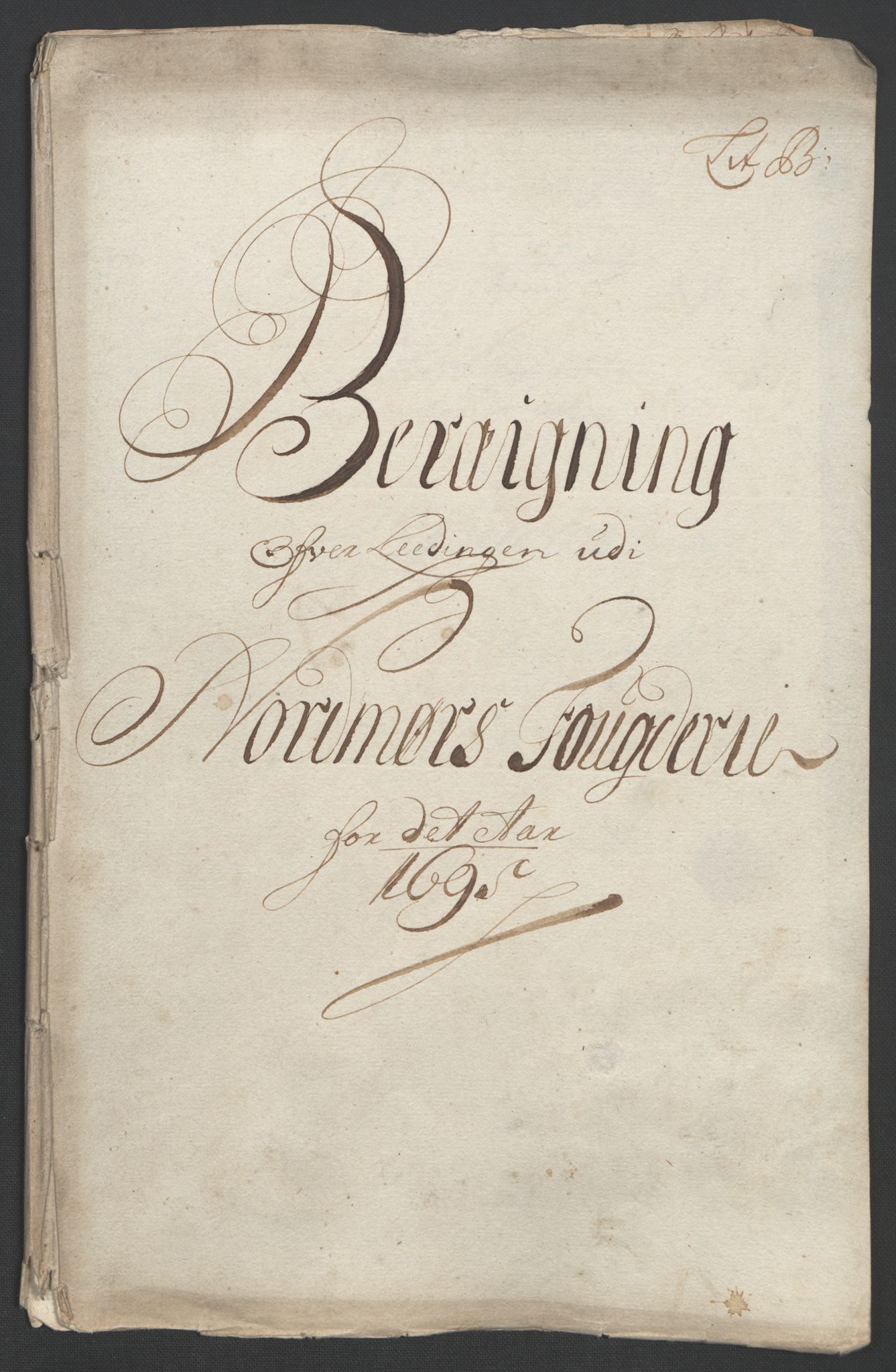 Rentekammeret inntil 1814, Reviderte regnskaper, Fogderegnskap, RA/EA-4092/R56/L3736: Fogderegnskap Nordmøre, 1694-1696, s. 245