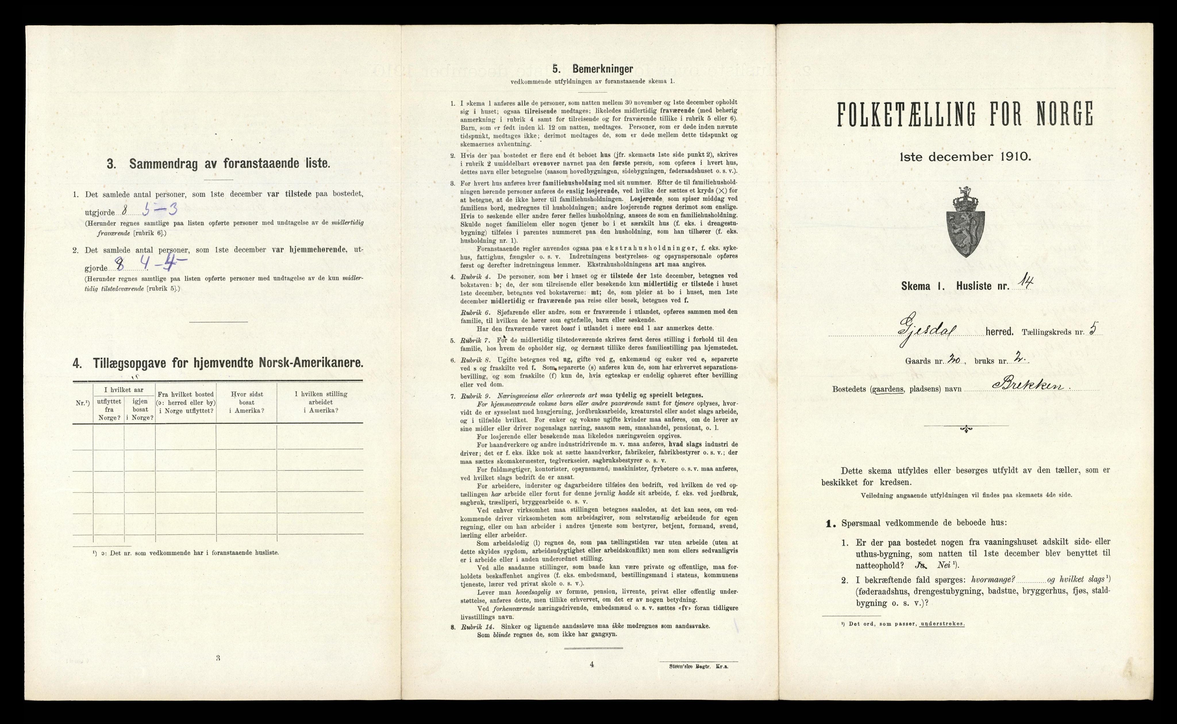 RA, Folketelling 1910 for 1122 Gjesdal herred, 1910, s. 484