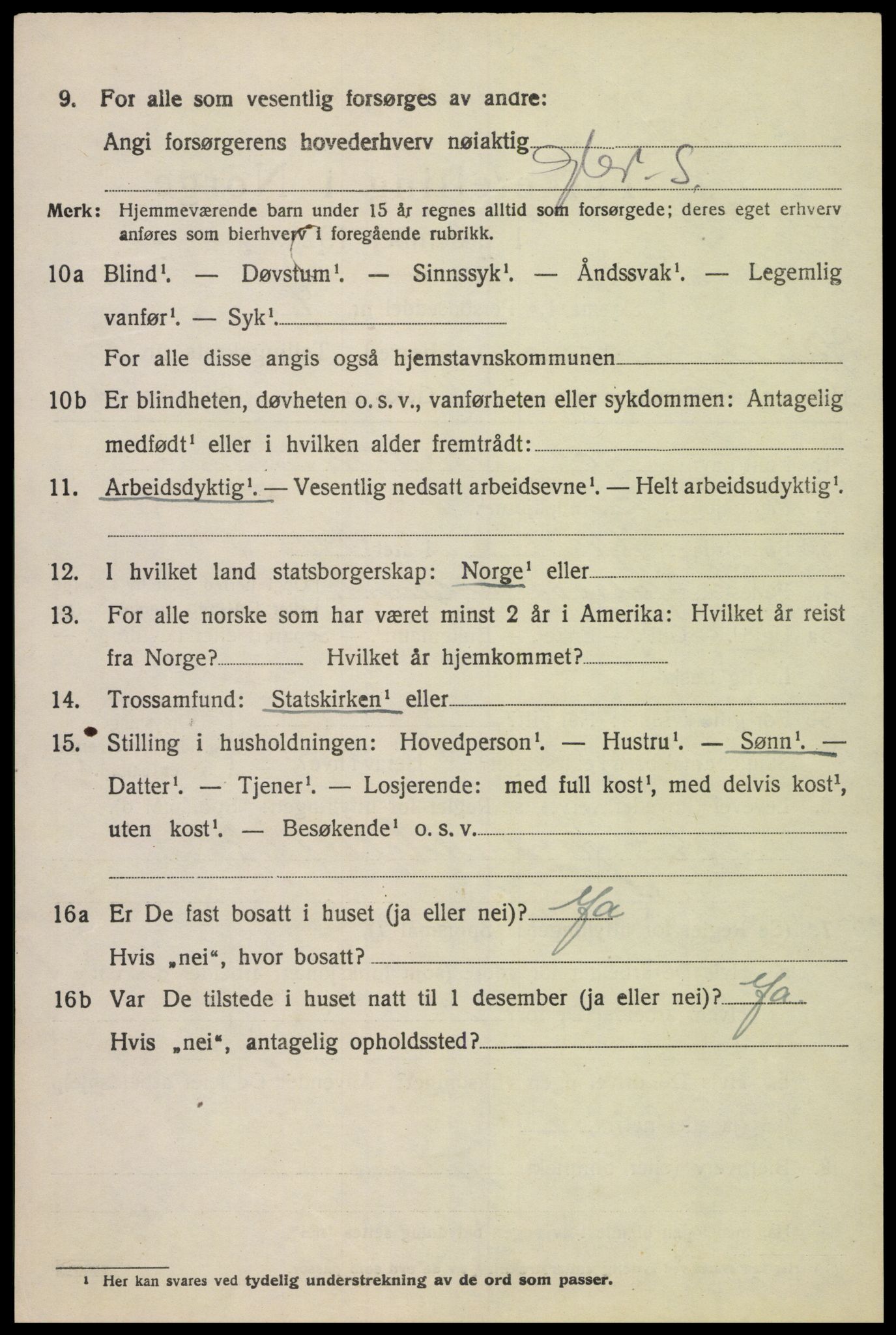 SAK, Folketelling 1920 for 1019 Halse og Harkmark herred, 1920, s. 7280