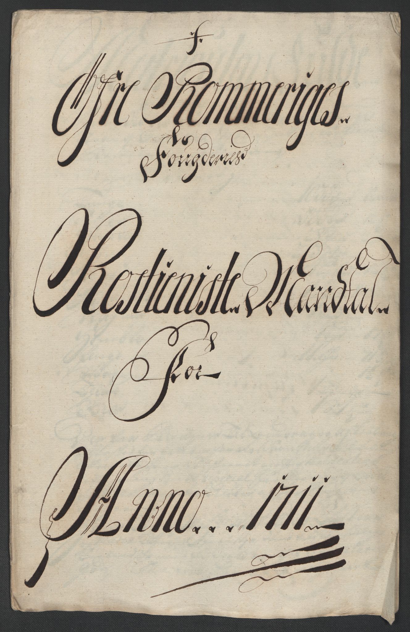 Rentekammeret inntil 1814, Reviderte regnskaper, Fogderegnskap, RA/EA-4092/R12/L0720: Fogderegnskap Øvre Romerike, 1710-1711, s. 409