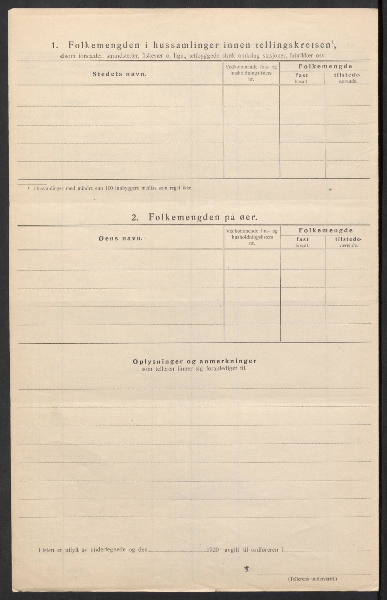 SAH, Folketelling 1920 for 0520 Ringebu herred, 1920, s. 19