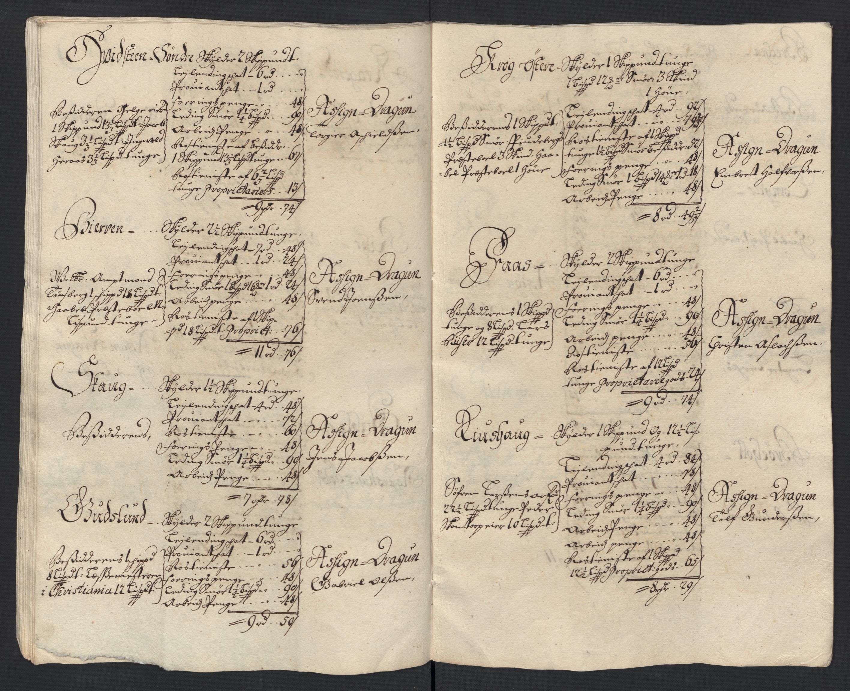 Rentekammeret inntil 1814, Reviderte regnskaper, Fogderegnskap, AV/RA-EA-4092/R04/L0129: Fogderegnskap Moss, Onsøy, Tune, Veme og Åbygge, 1700, s. 393