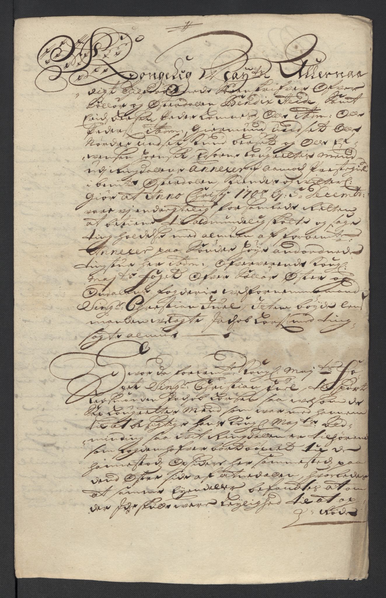 Rentekammeret inntil 1814, Reviderte regnskaper, Fogderegnskap, AV/RA-EA-4092/R13/L0845: Fogderegnskap Solør, Odal og Østerdal, 1708, s. 217