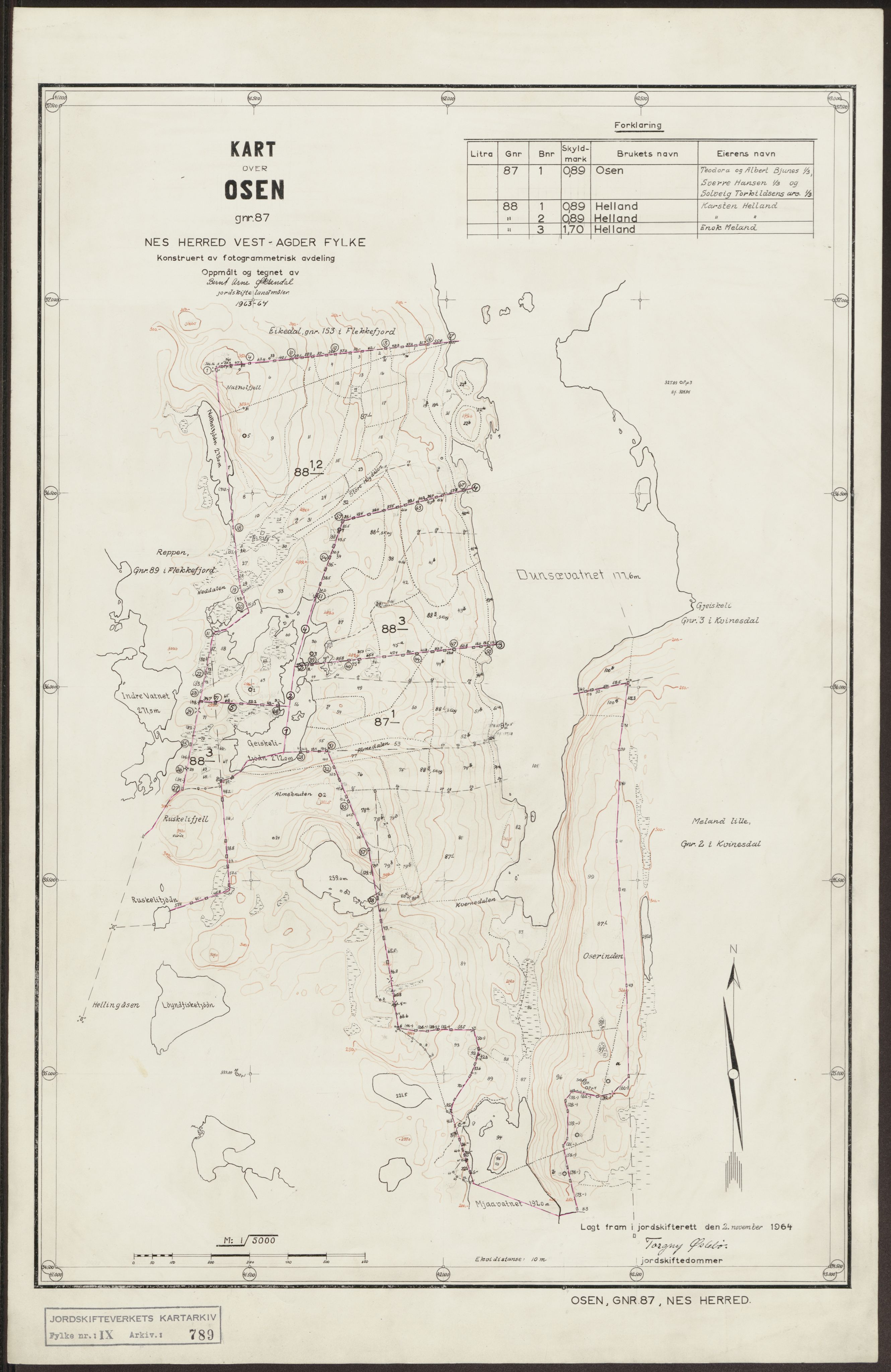 Jordskifteverkets kartarkiv, AV/RA-S-3929/T, 1859-1988, s. 1010