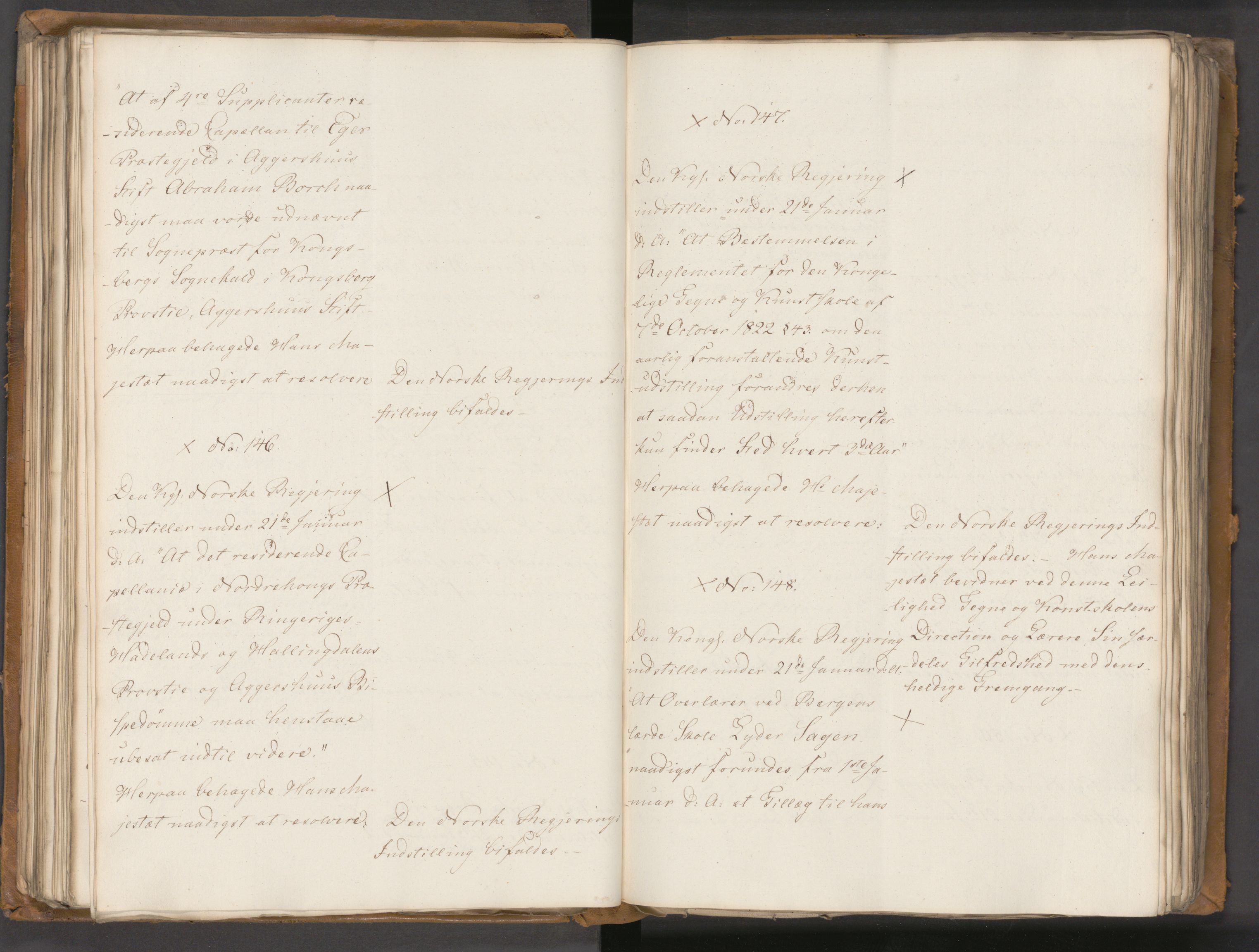 Statsrådssekretariatet, AV/RA-S-1001/A/Ab/L0020: Kgl. res. nr. 1-579, 1. halvår, 1825