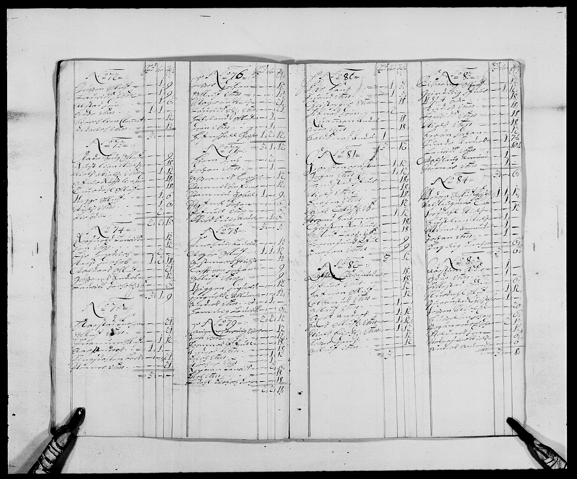 Rentekammeret inntil 1814, Reviderte regnskaper, Fogderegnskap, AV/RA-EA-4092/R57/L3847: Fogderegnskap Fosen, 1689, s. 53