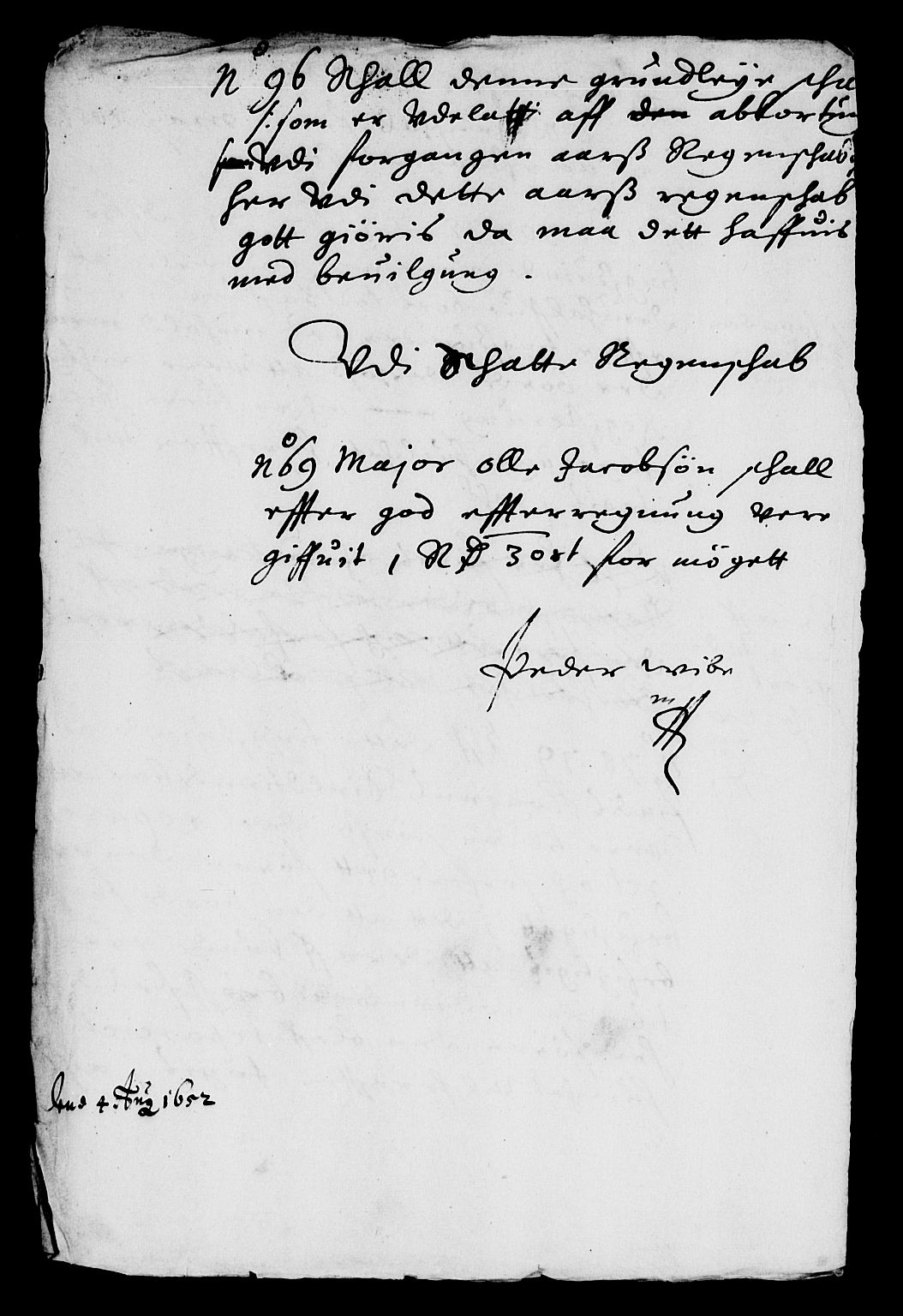 Rentekammeret inntil 1814, Reviderte regnskaper, Lensregnskaper, AV/RA-EA-5023/R/Rb/Rbw/L0107: Trondheim len, 1649-1653