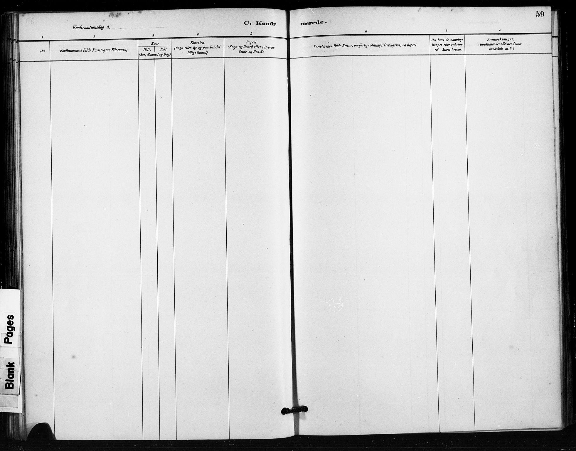 Håland sokneprestkontor, AV/SAST-A-101802/001/30BA/L0011: Ministerialbok nr. A 10, 1883-1900, s. 59