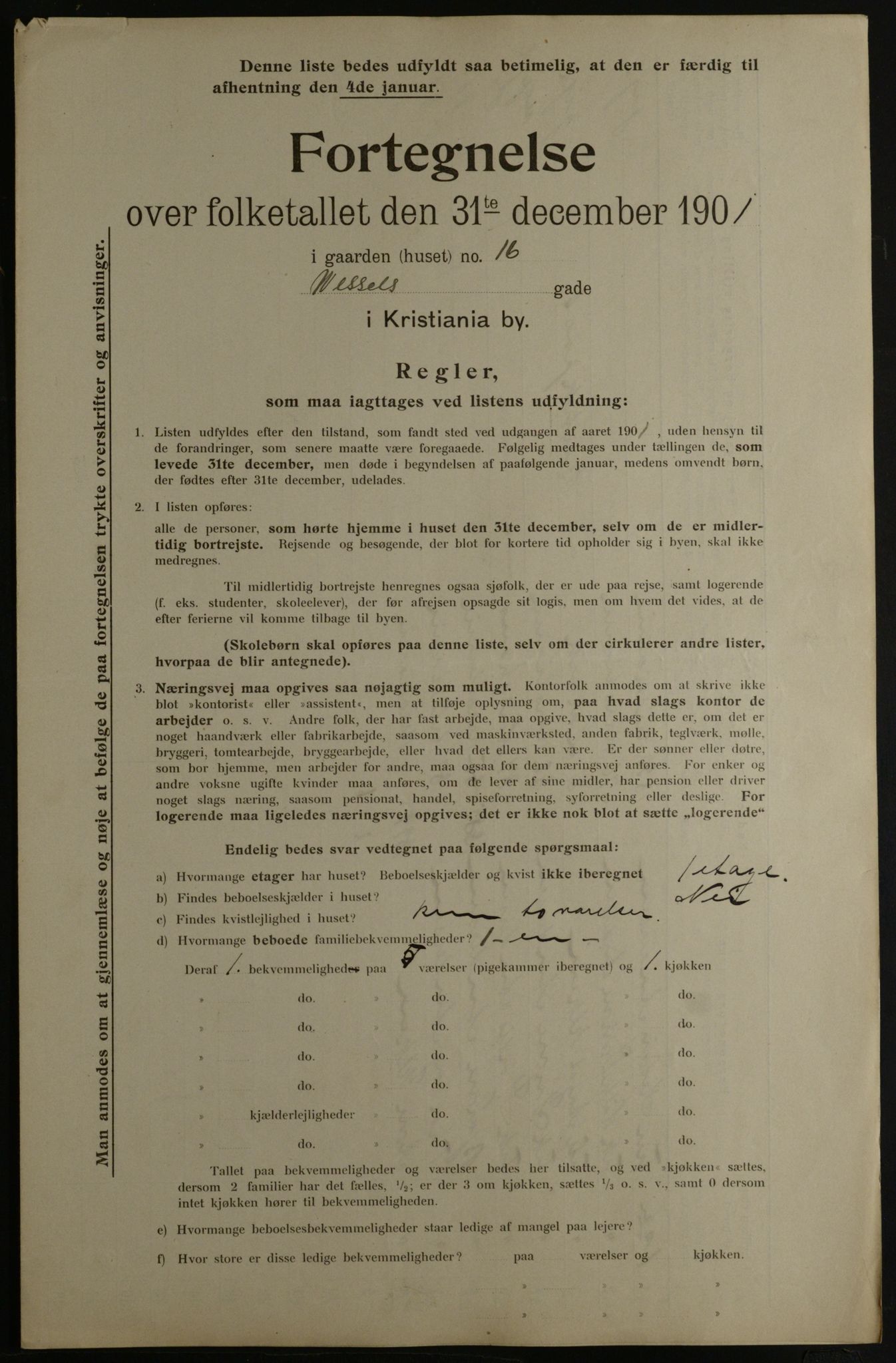 OBA, Kommunal folketelling 31.12.1901 for Kristiania kjøpstad, 1901, s. 19567
