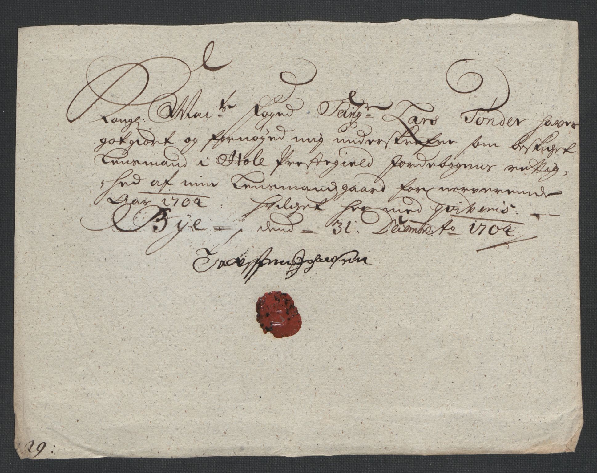 Rentekammeret inntil 1814, Reviderte regnskaper, Fogderegnskap, RA/EA-4092/R22/L1463: Fogderegnskap Ringerike, Hallingdal og Buskerud, 1704, s. 299