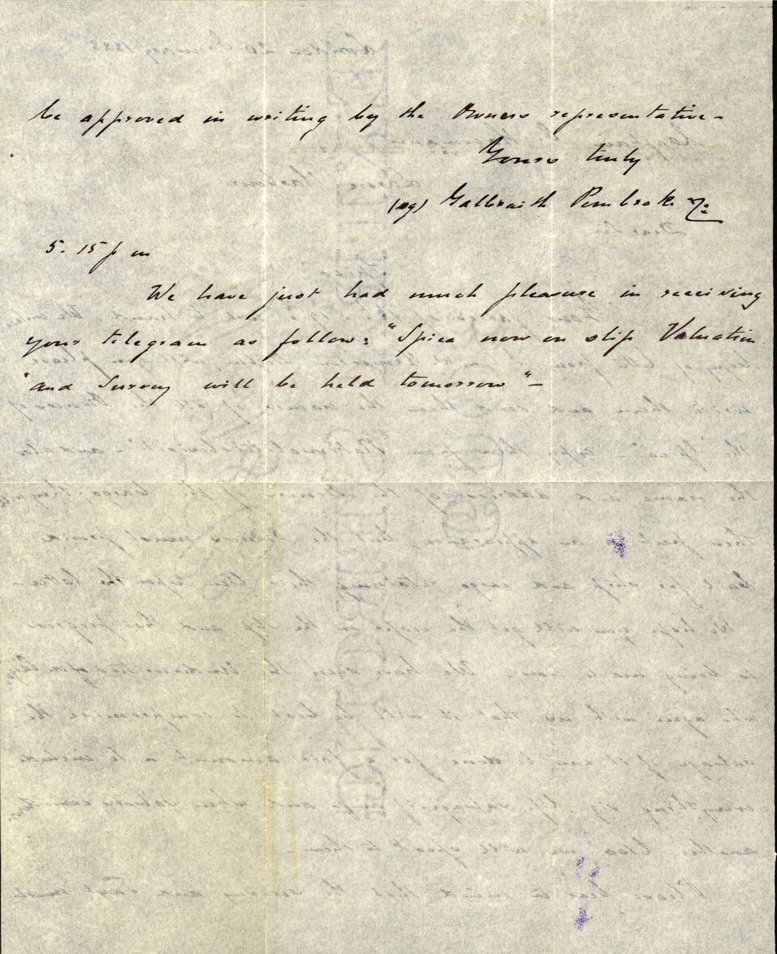 Pa 63 - Østlandske skibsassuranceforening, VEMU/A-1079/G/Ga/L0022/0010: Havaridokumenter / Salvator, Sleipner, Speed, Spica, Stjernen, 1888, s. 101