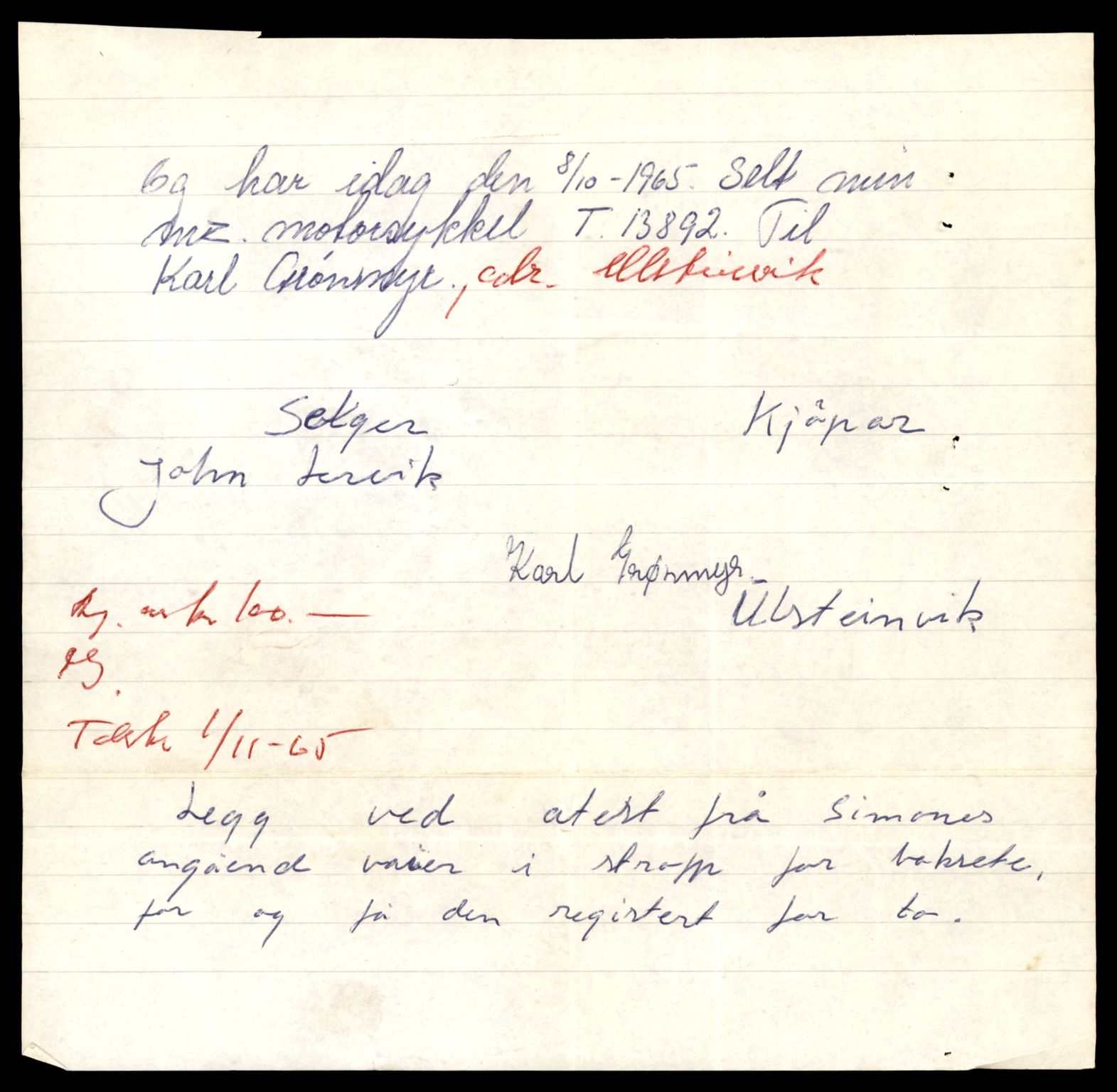 Møre og Romsdal vegkontor - Ålesund trafikkstasjon, AV/SAT-A-4099/F/Fe/L0041: Registreringskort for kjøretøy T 13710 - T 13905, 1927-1998, s. 3149