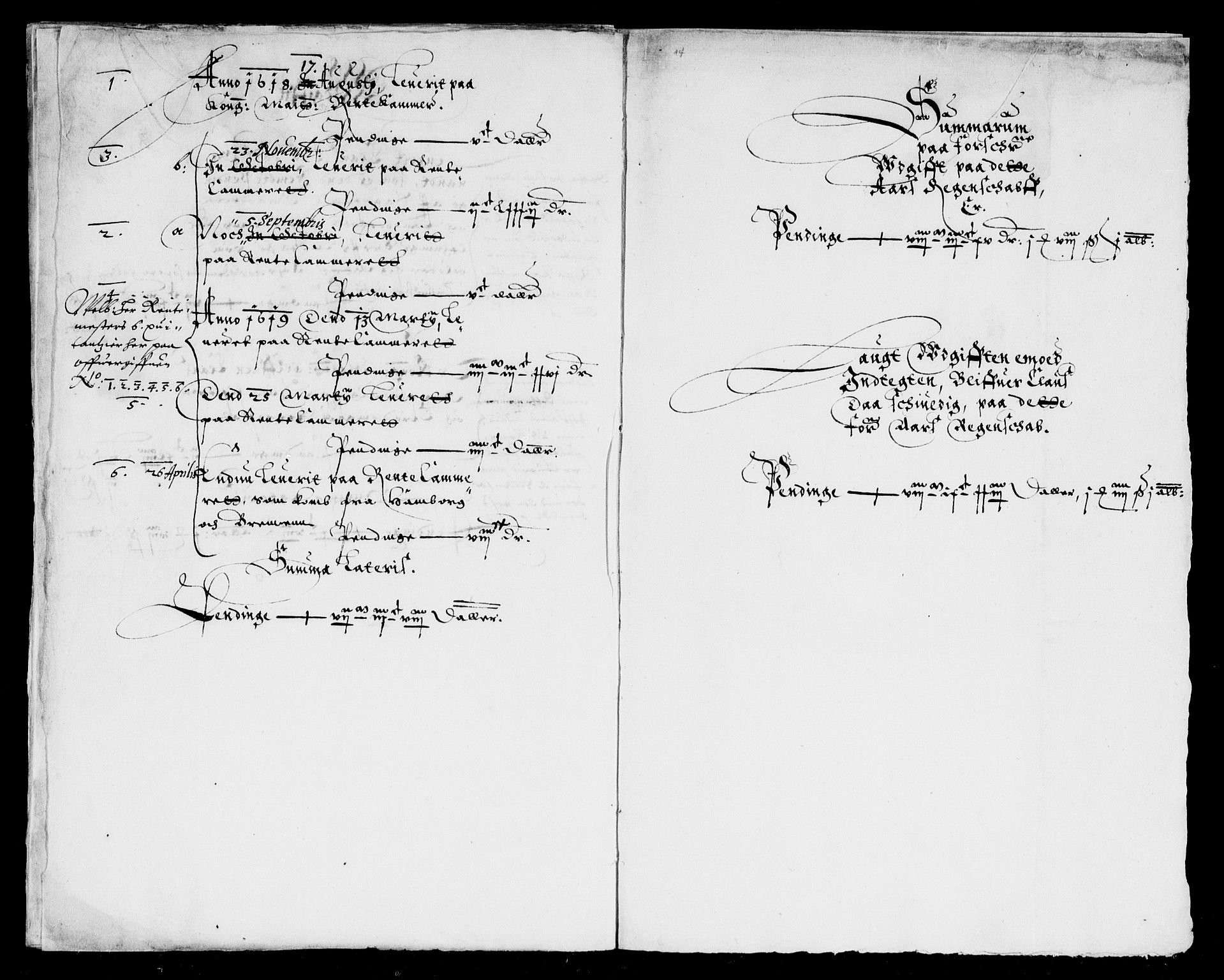 Rentekammeret inntil 1814, Reviderte regnskaper, Lensregnskaper, AV/RA-EA-5023/R/Rb/Rbw/L0016: Trondheim len, 1617-1619