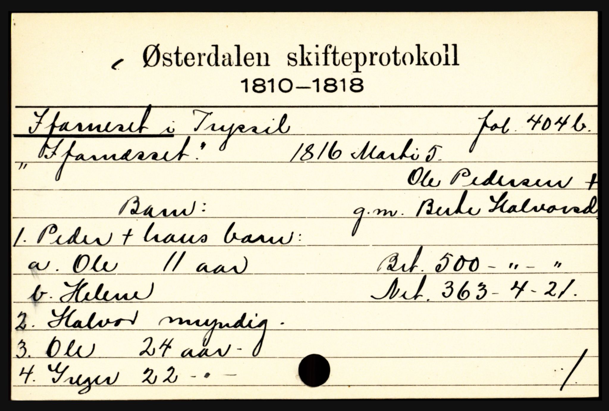 Østerdalen sorenskriveri, AV/SAH-TING-032/J, 1772-1823, s. 1923