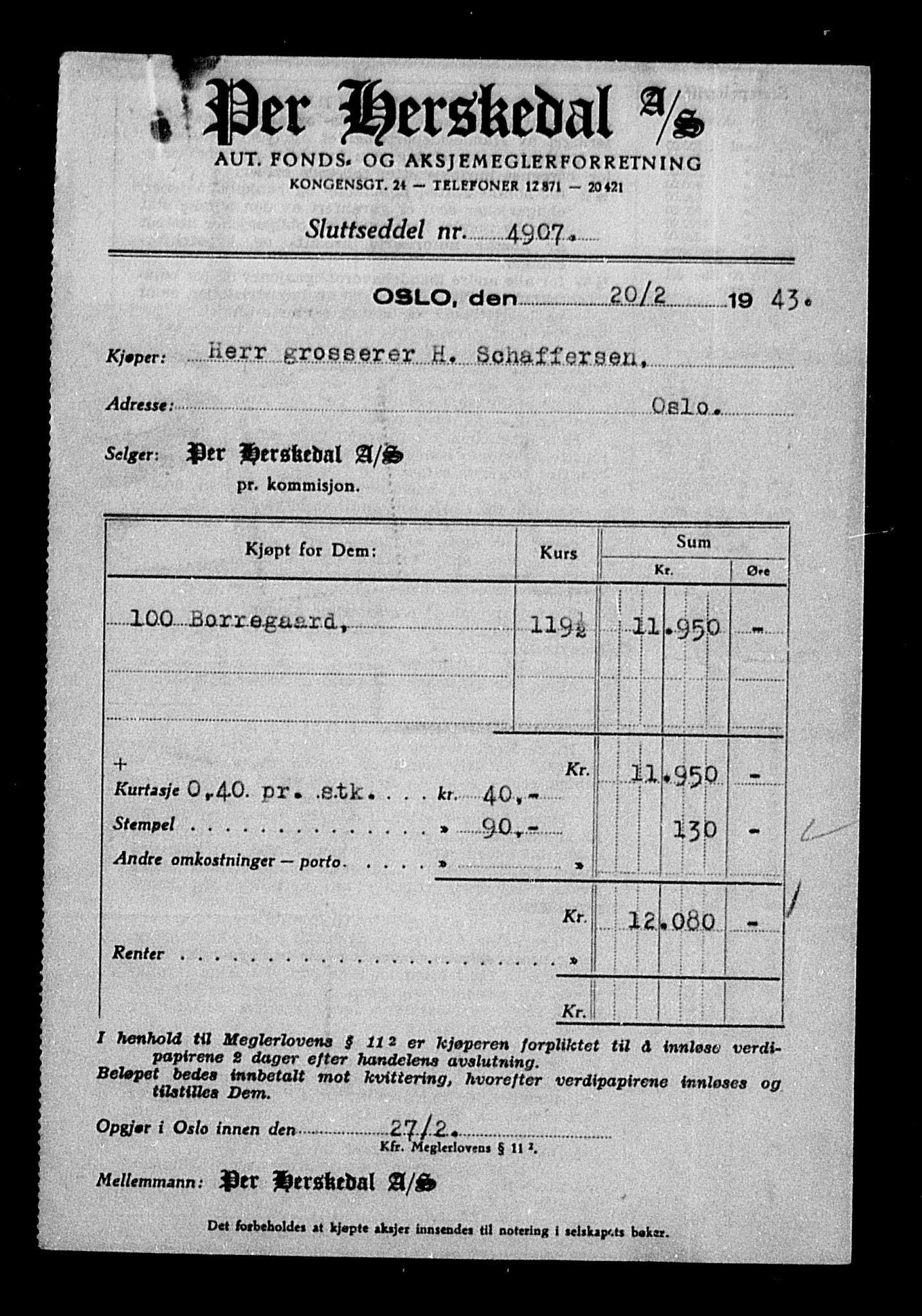 Justisdepartementet, Tilbakeføringskontoret for inndratte formuer, AV/RA-S-1564/H/Hc/Hcc/L0941: --, 1945-1947, s. 16