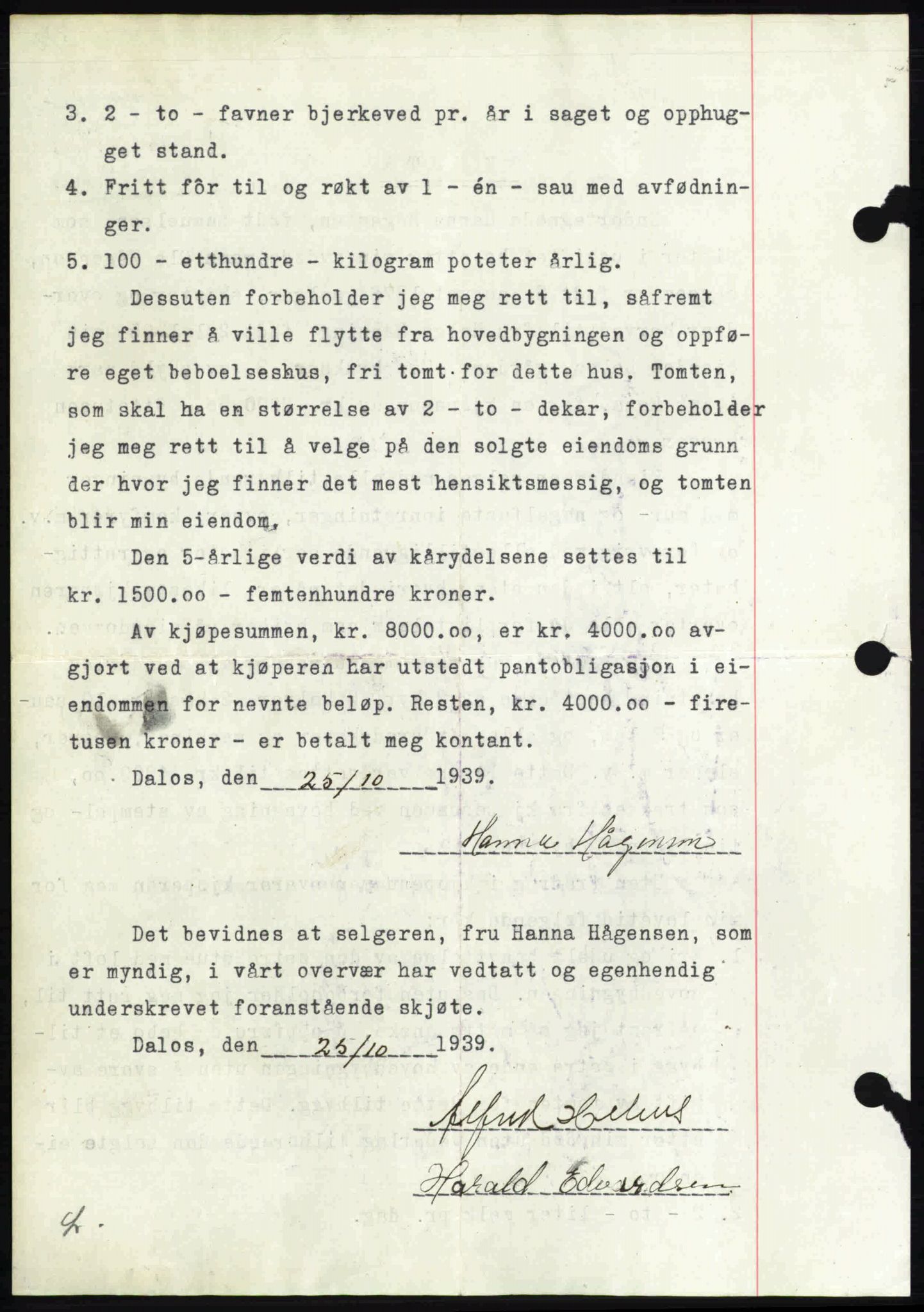 Rana sorenskriveri , SAT/A-1108/1/2/2C: Pantebok nr. A 6, 1939-1940, Dagboknr: 1730/1939
