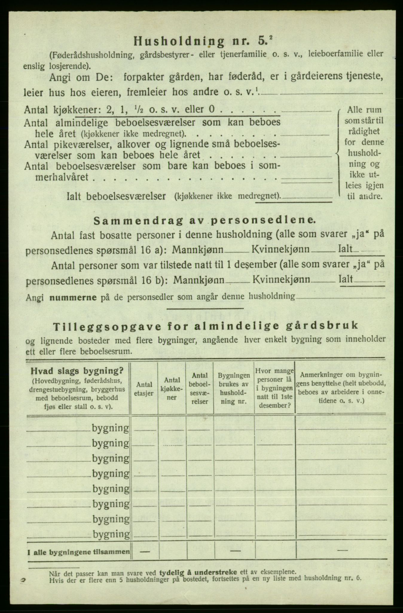 SAB, Folketelling 1920 for 1212 Skånevik herred, 1920, s. 164