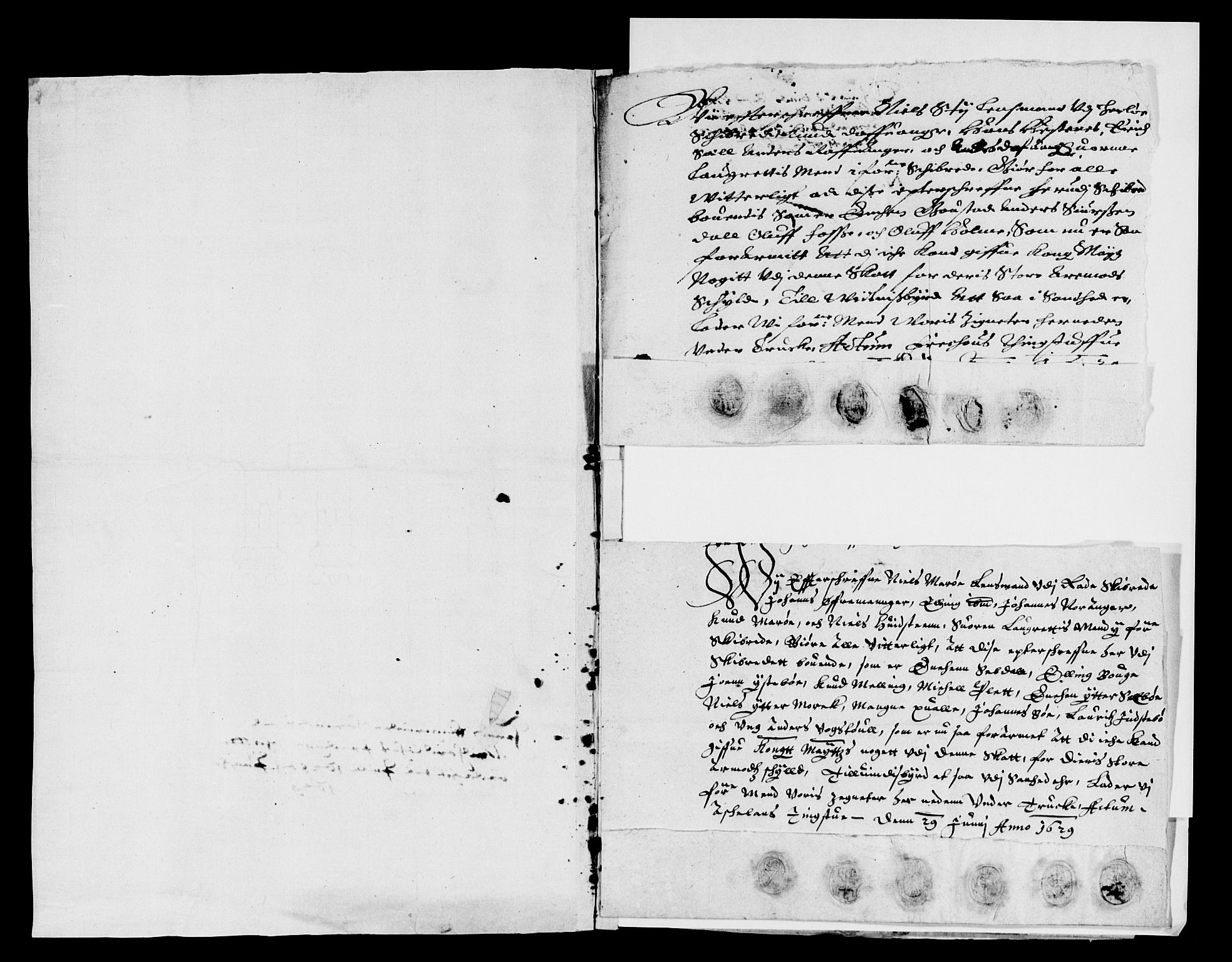 Rentekammeret inntil 1814, Reviderte regnskaper, Lensregnskaper, AV/RA-EA-5023/R/Rb/Rbt/L0050: Bergenhus len, 1628-1629