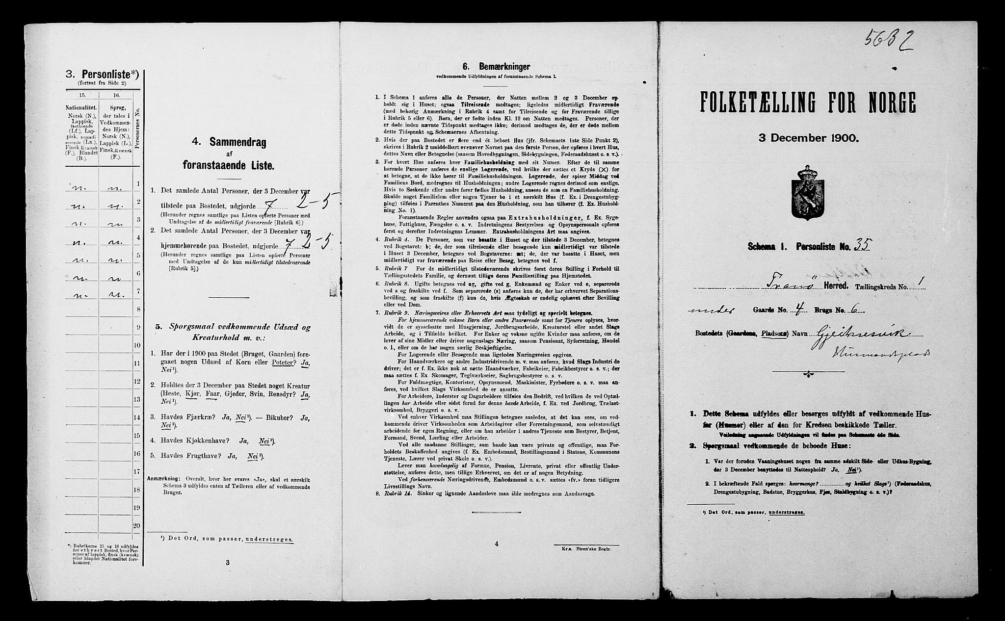 SATØ, Folketelling 1900 for 1927 Tranøy herred, 1900, s. 234