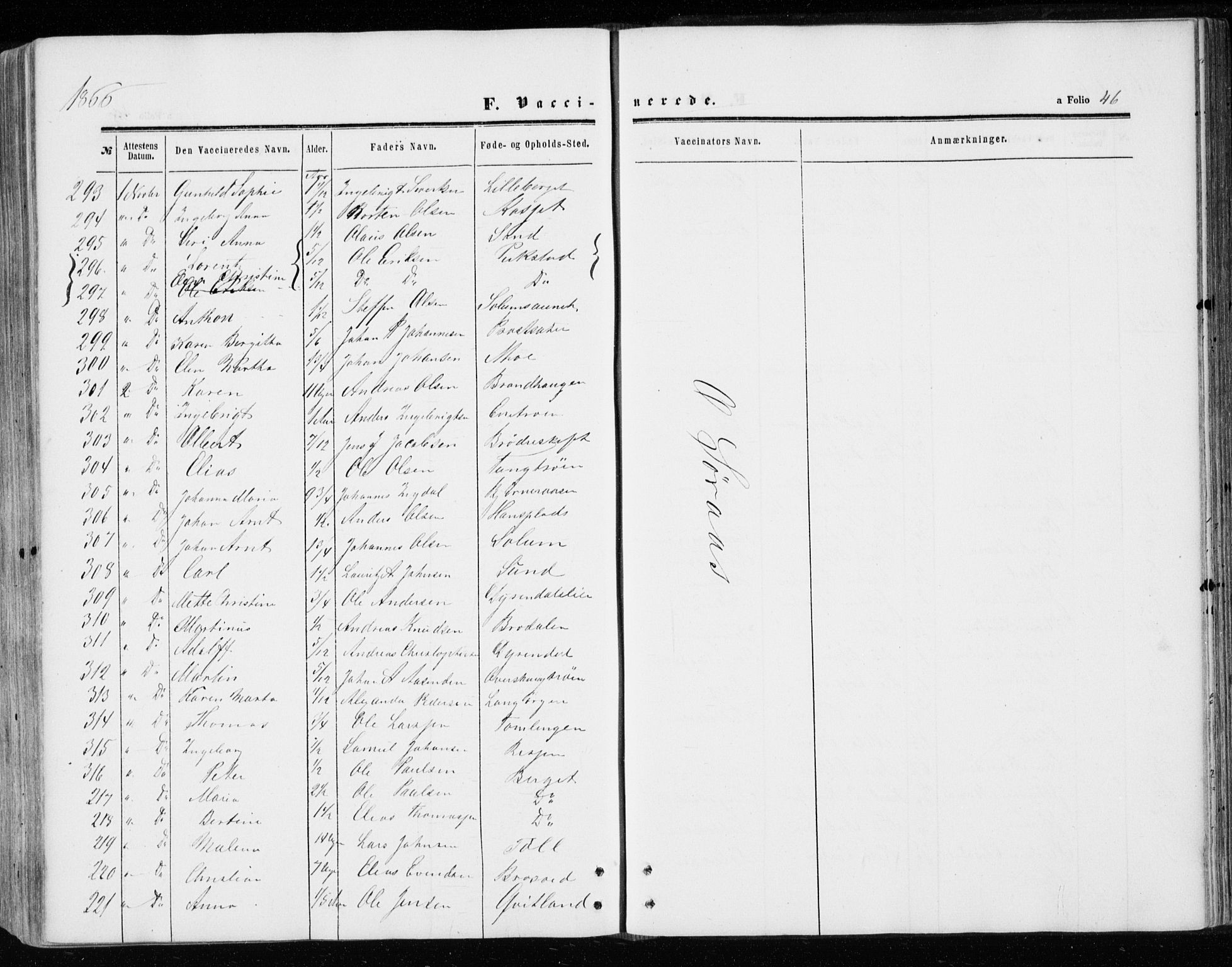 Ministerialprotokoller, klokkerbøker og fødselsregistre - Sør-Trøndelag, AV/SAT-A-1456/646/L0612: Ministerialbok nr. 646A10, 1858-1869, s. 46