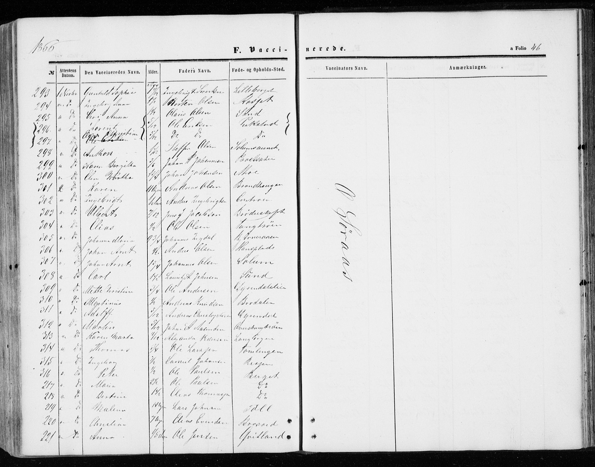 Ministerialprotokoller, klokkerbøker og fødselsregistre - Sør-Trøndelag, SAT/A-1456/646/L0612: Ministerialbok nr. 646A10, 1858-1869, s. 46