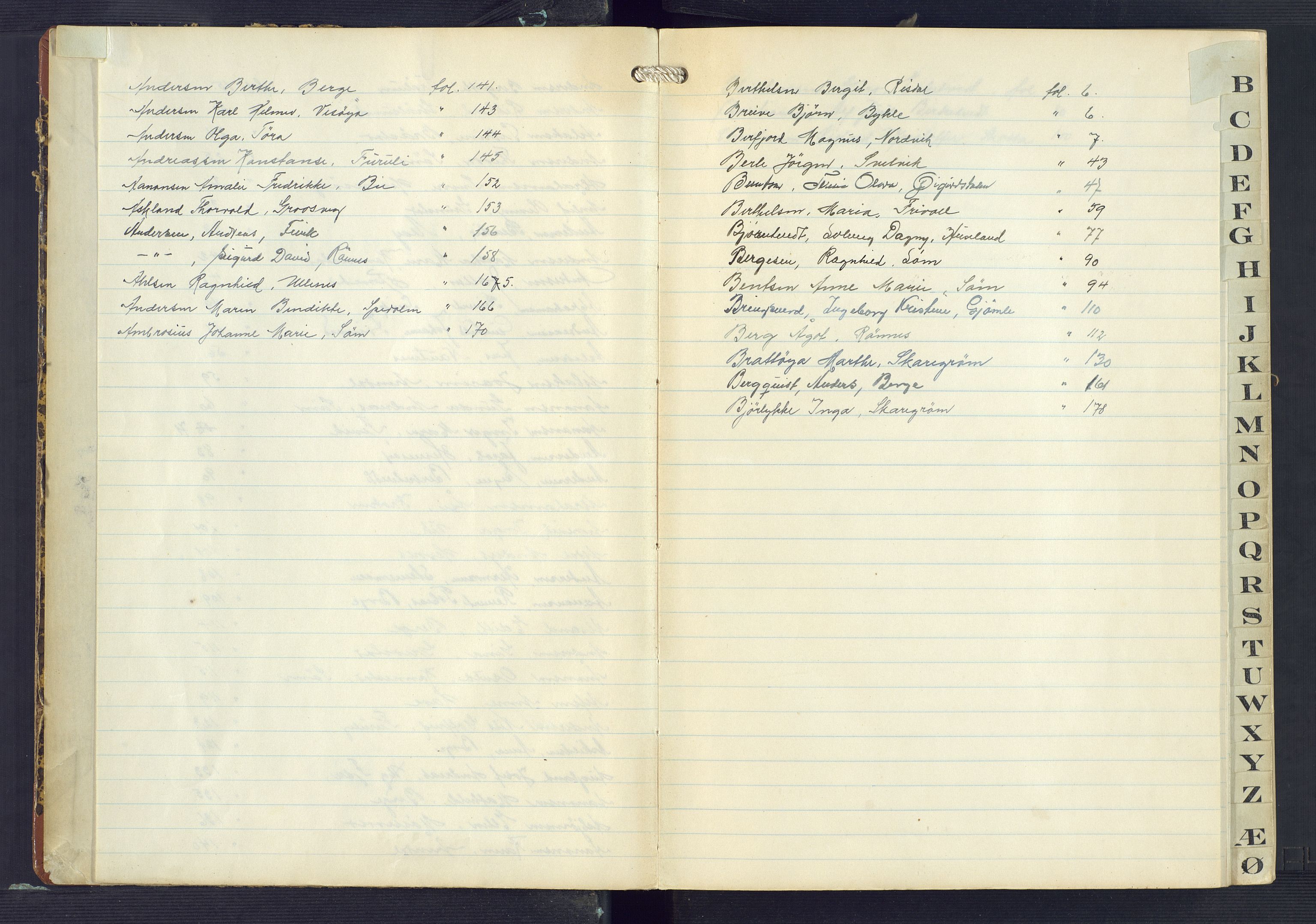 Landvik og Fjære lensmannskontor, AV/SAK-1241-0027/F/Fe/L0009: Anmeldte dødsfall Fjære nr 38, 1947-1954