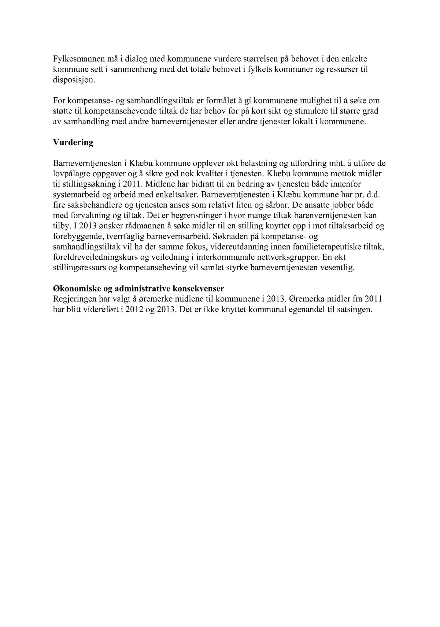 Klæbu Kommune, TRKO/KK/05-UOm/L004: Utvalg for omsorg - Møtedokumenter, 2013, s. 63