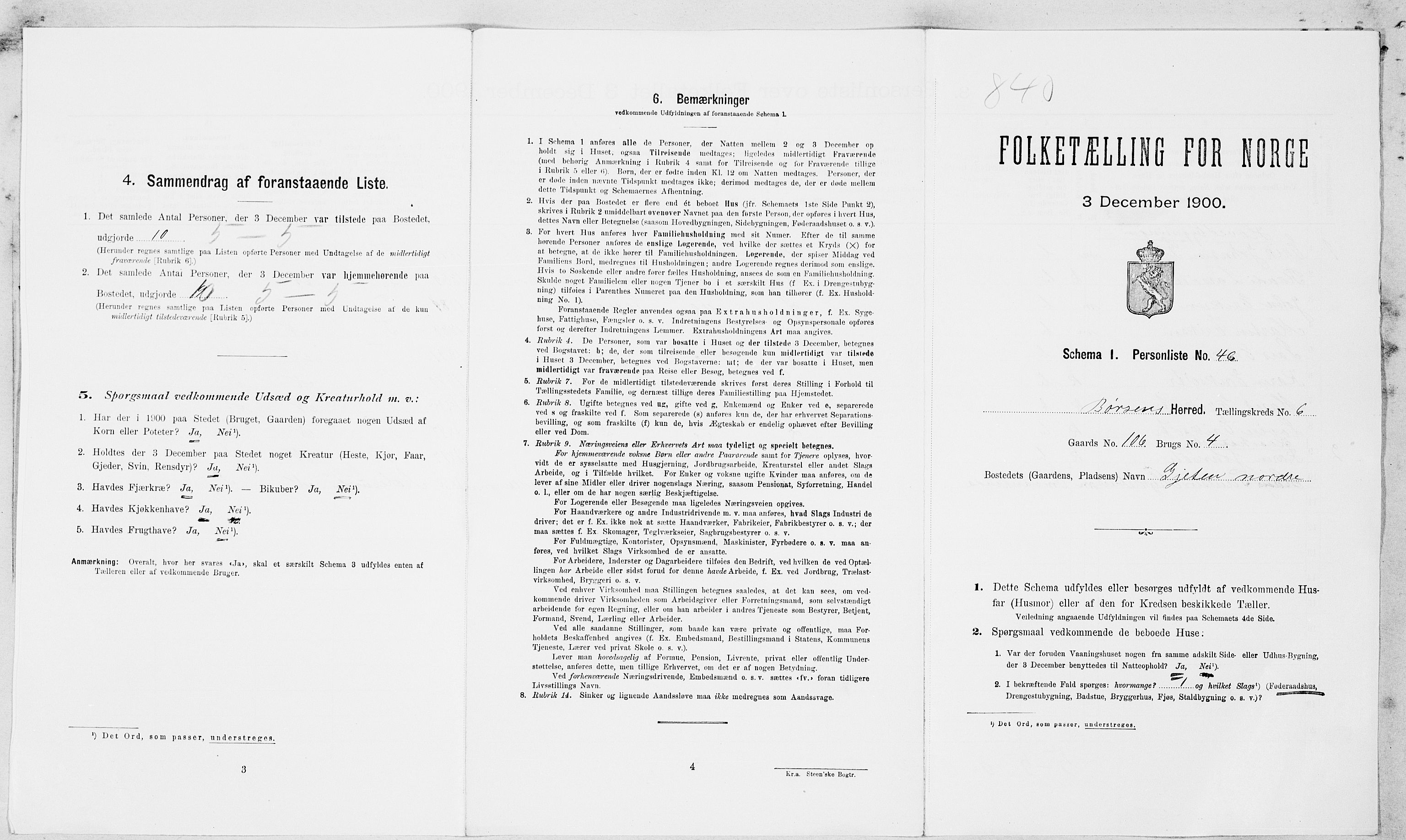 SAT, Folketelling 1900 for 1658 Børsa herred, 1900, s. 741