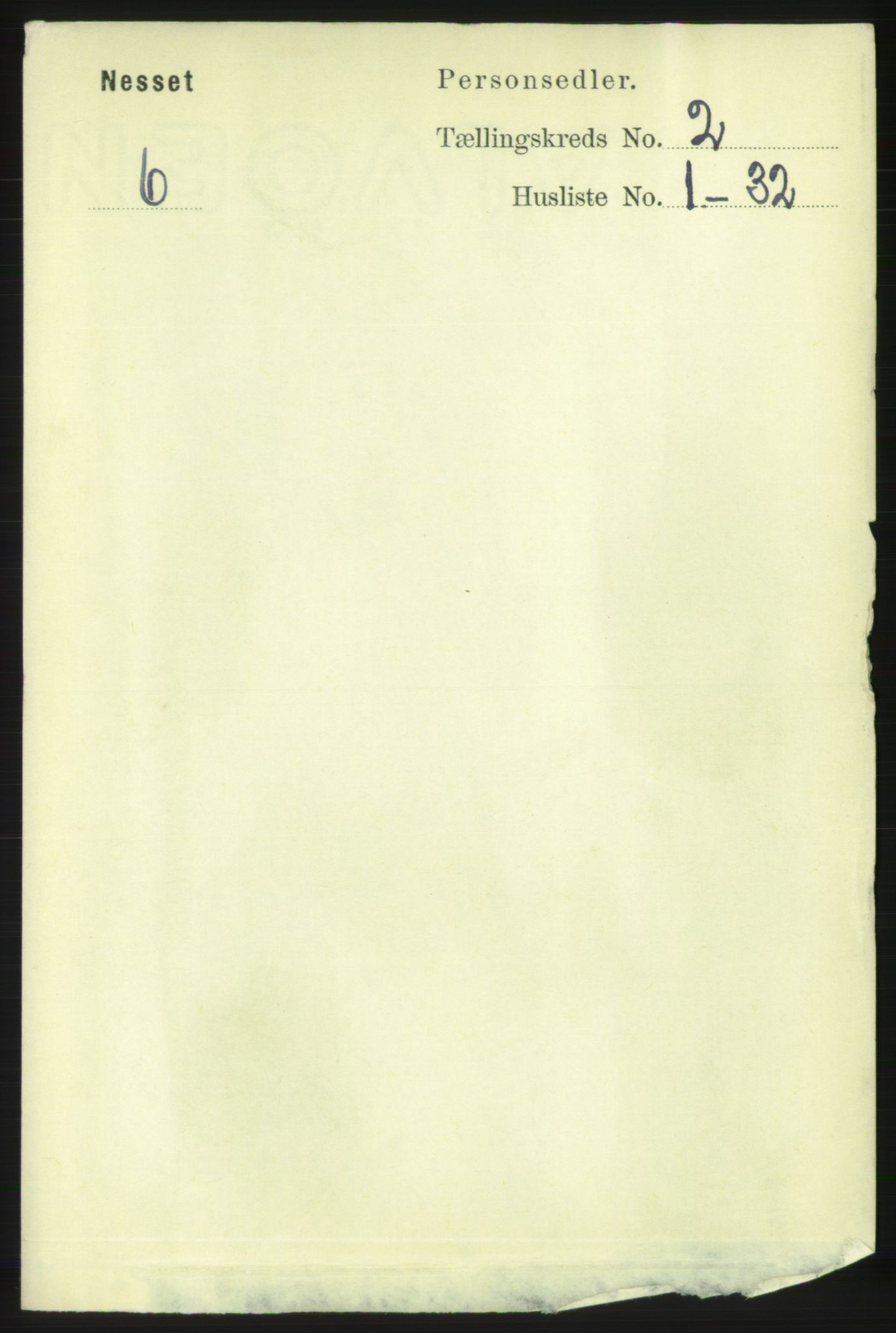 RA, Folketelling 1891 for 1543 Nesset herred, 1891, s. 632