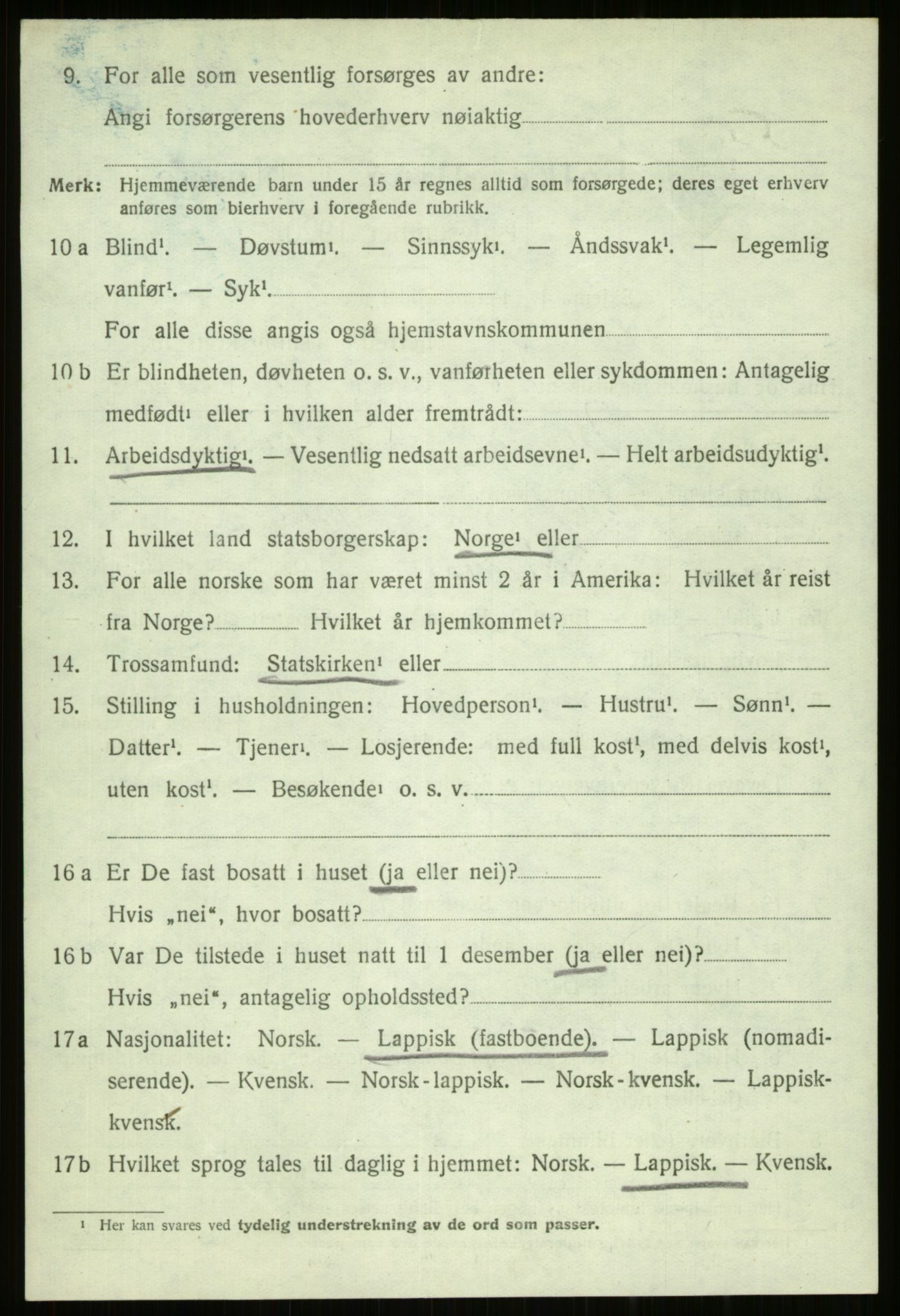 SATØ, Folketelling 1920 for 1917 Ibestad herred, 1920, s. 3948