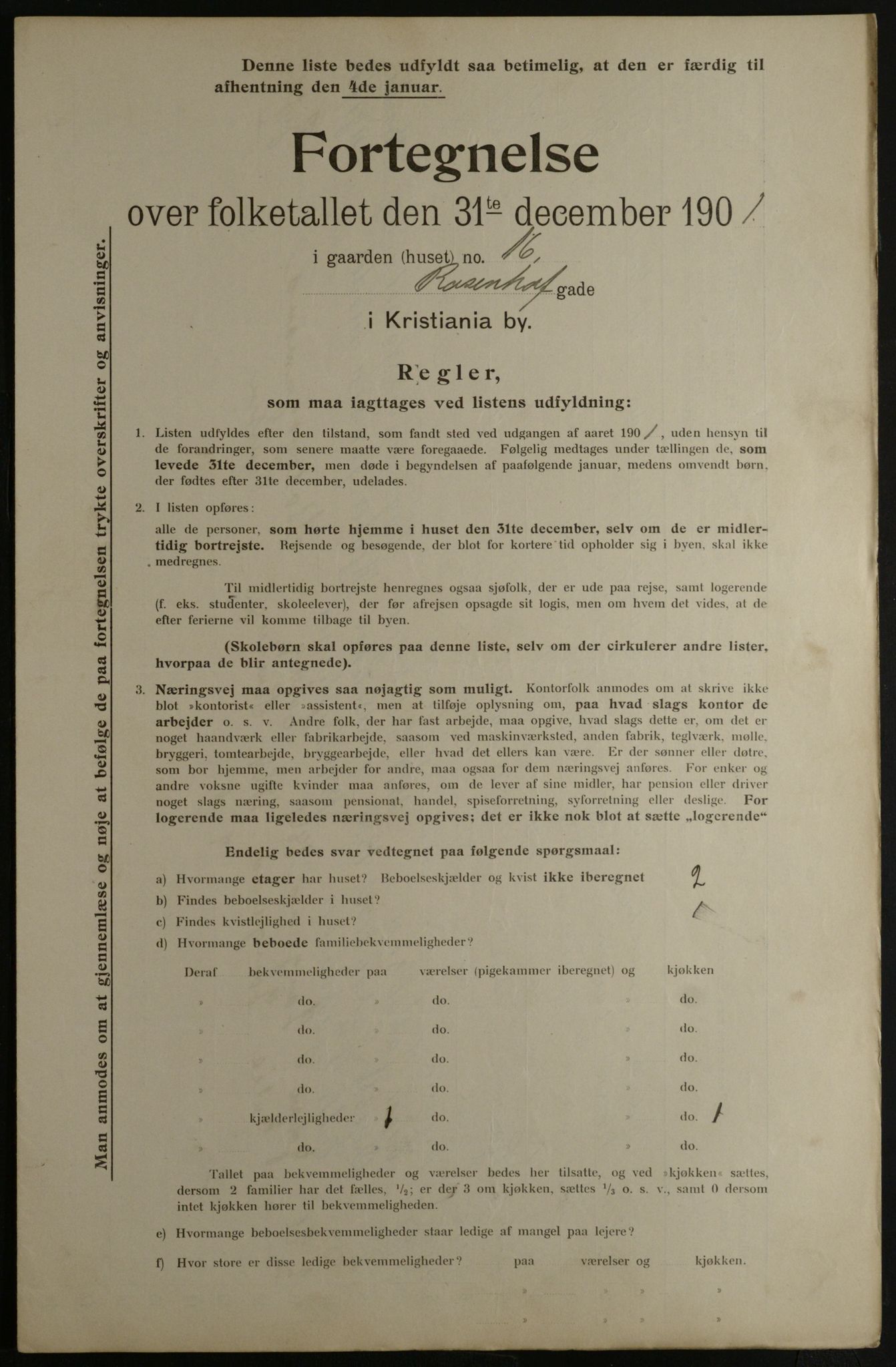 OBA, Kommunal folketelling 31.12.1901 for Kristiania kjøpstad, 1901, s. 12838