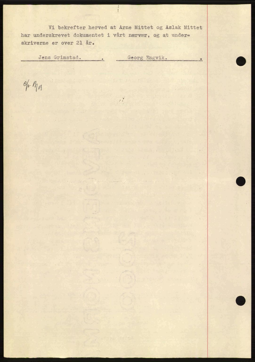 Hitra sorenskriveri, AV/SAT-A-0018/2/2C/2Ca: Pantebok nr. B1, 1939-1949, Dagboknr: 259/1944
