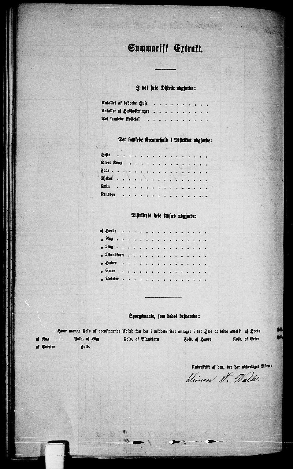 RA, Folketelling 1865 for 0920P Øyestad prestegjeld, 1865, s. 157