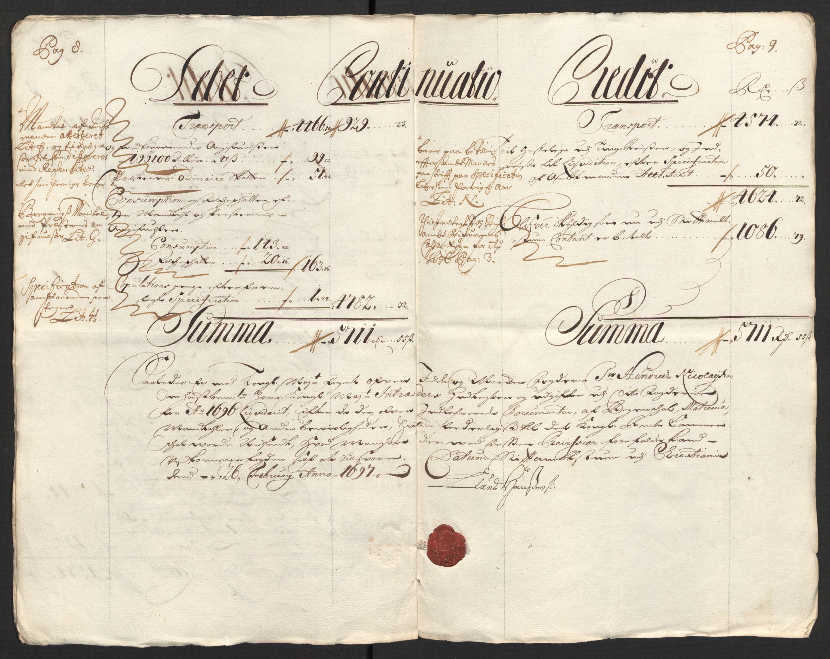 Rentekammeret inntil 1814, Reviderte regnskaper, Fogderegnskap, AV/RA-EA-4092/R01/L0013: Fogderegnskap Idd og Marker, 1696-1698, s. 62