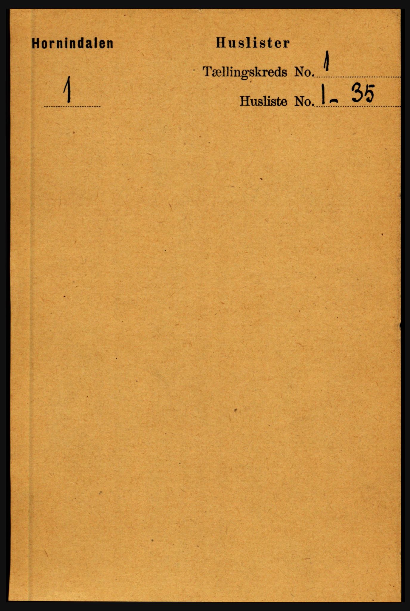 RA, Folketelling 1891 for 1444 Hornindal herred, 1891, s. 23