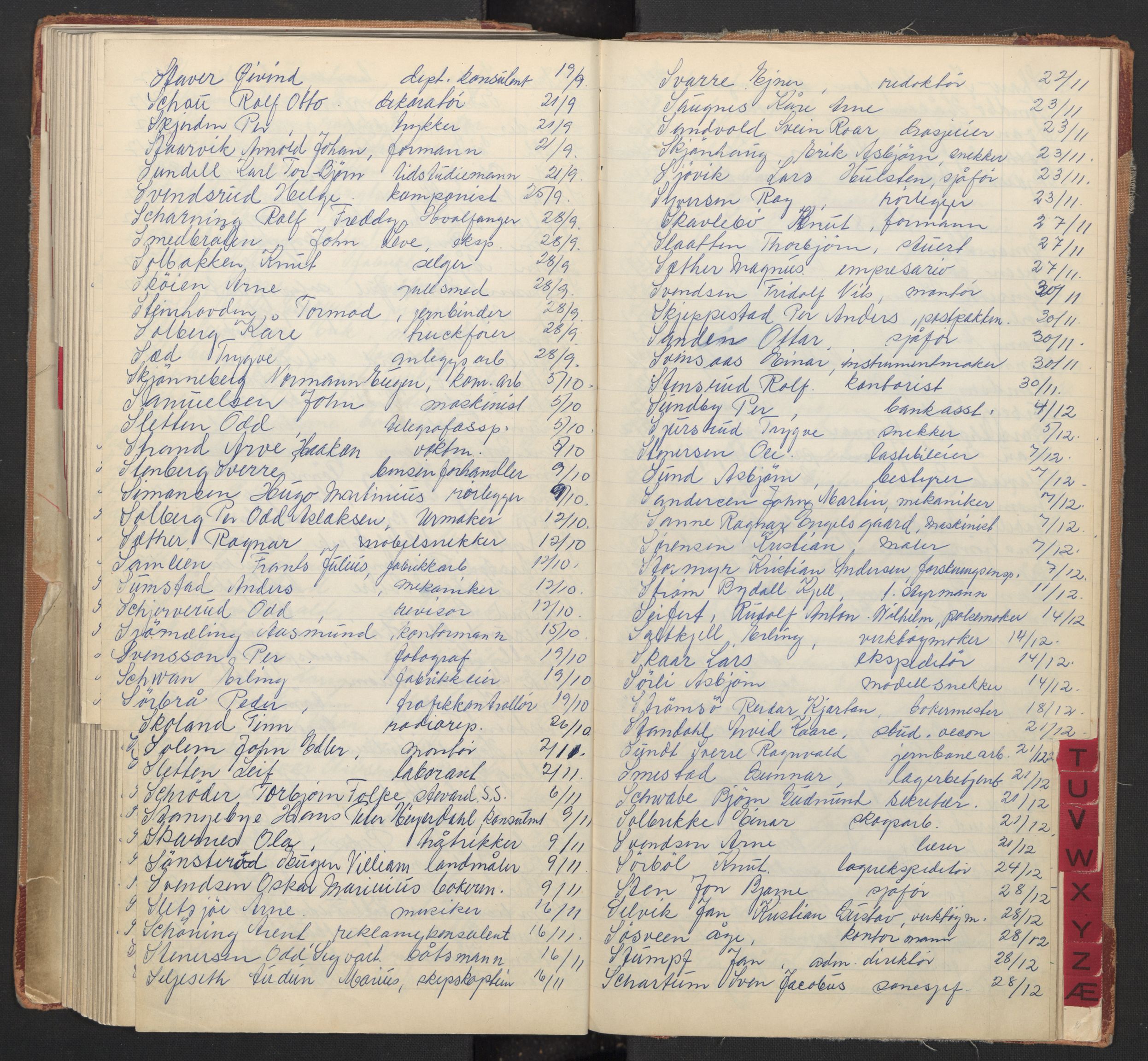 Oslo byfogd avd. I, AV/SAO-A-10220/L/La/L0009: Vigselsregister, 1955-1958, s. 130