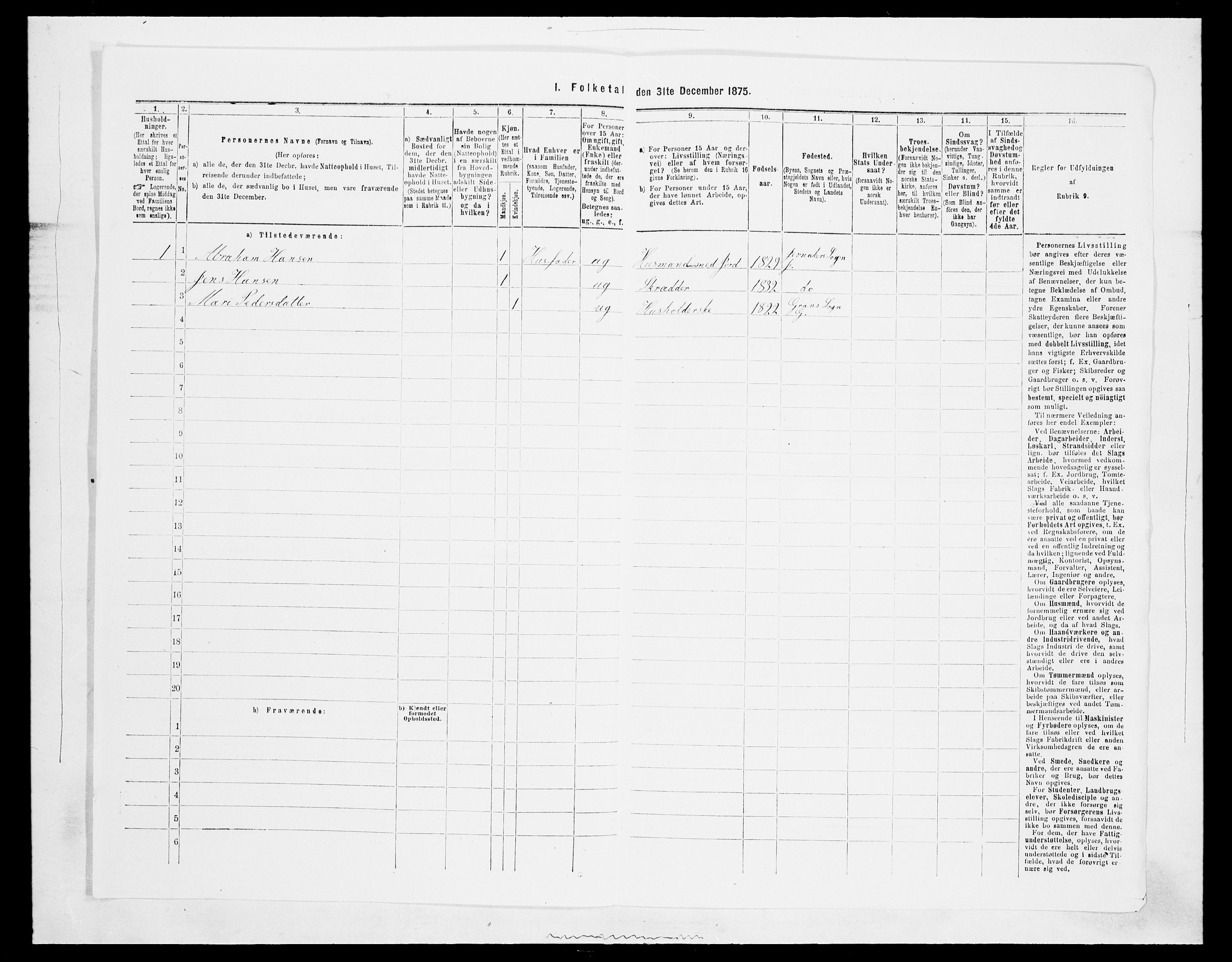SAH, Folketelling 1875 for 0532P Jevnaker prestegjeld, 1875, s. 1511