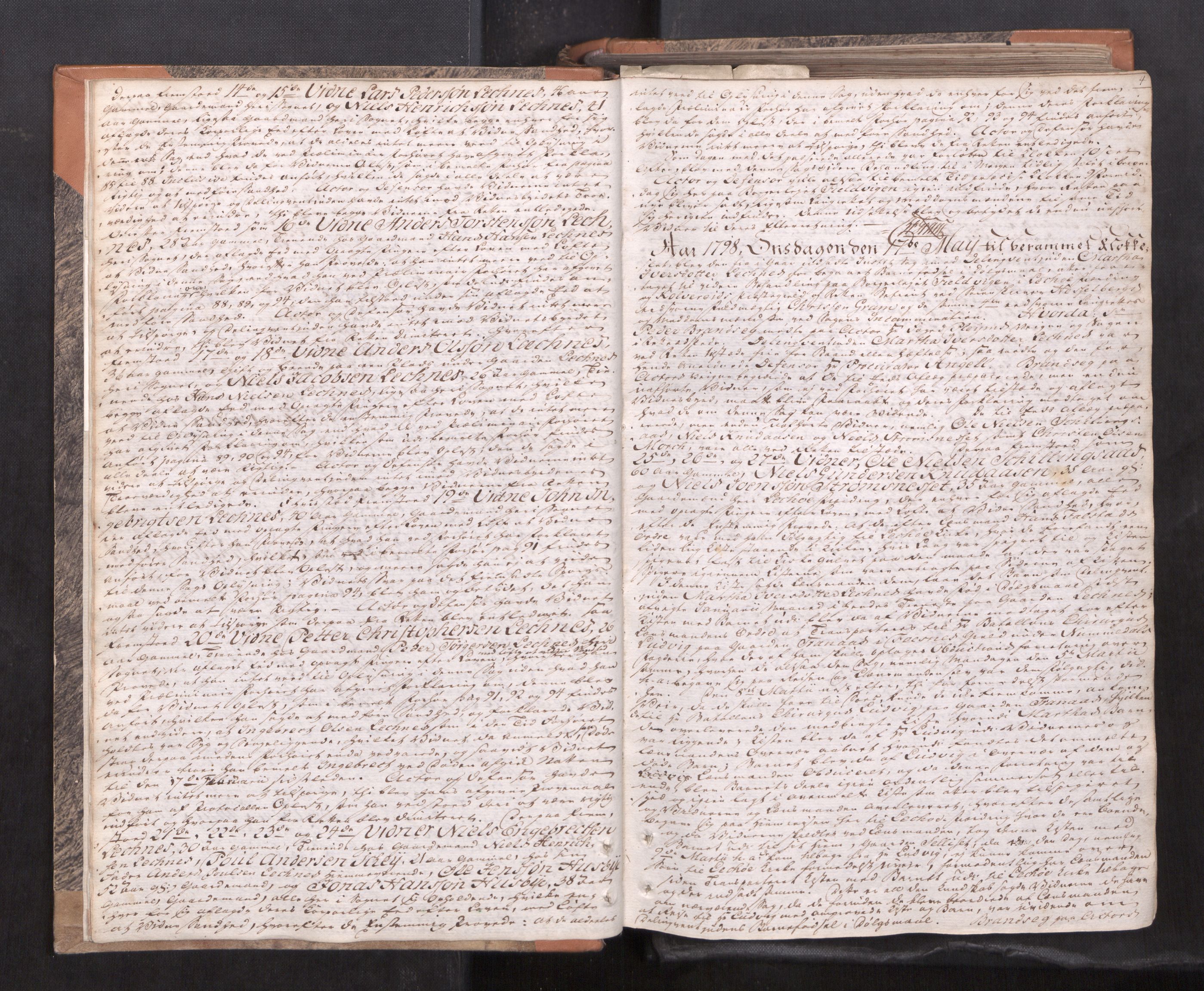 Namdal sorenskriveri, AV/SAT-A-4133/1/1/1B/L0001: Ekstrarettsprotokoll, 1798-1807, s. 3b-4a