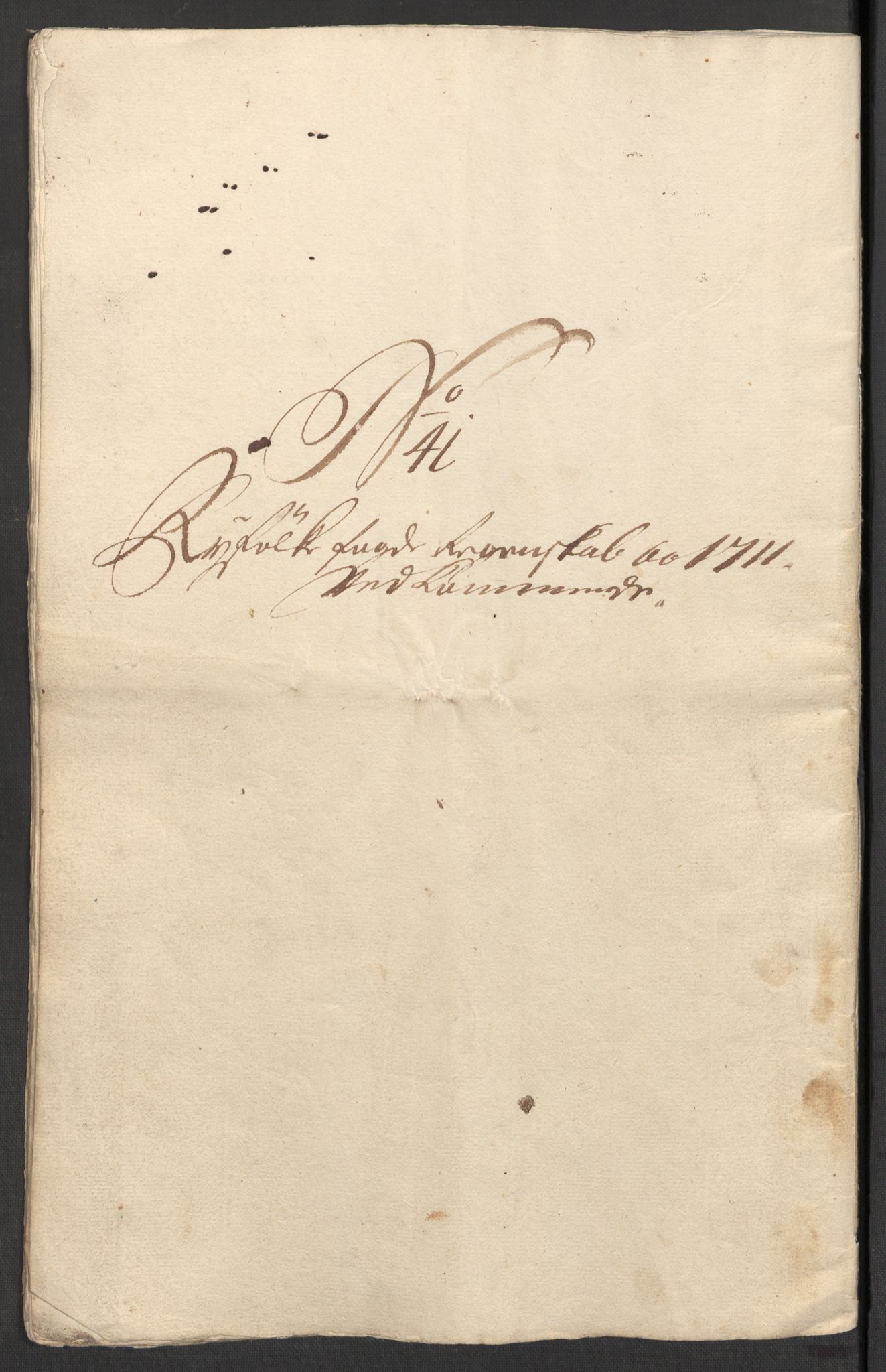 Rentekammeret inntil 1814, Reviderte regnskaper, Fogderegnskap, RA/EA-4092/R47/L2864: Fogderegnskap Ryfylke, 1711, s. 442