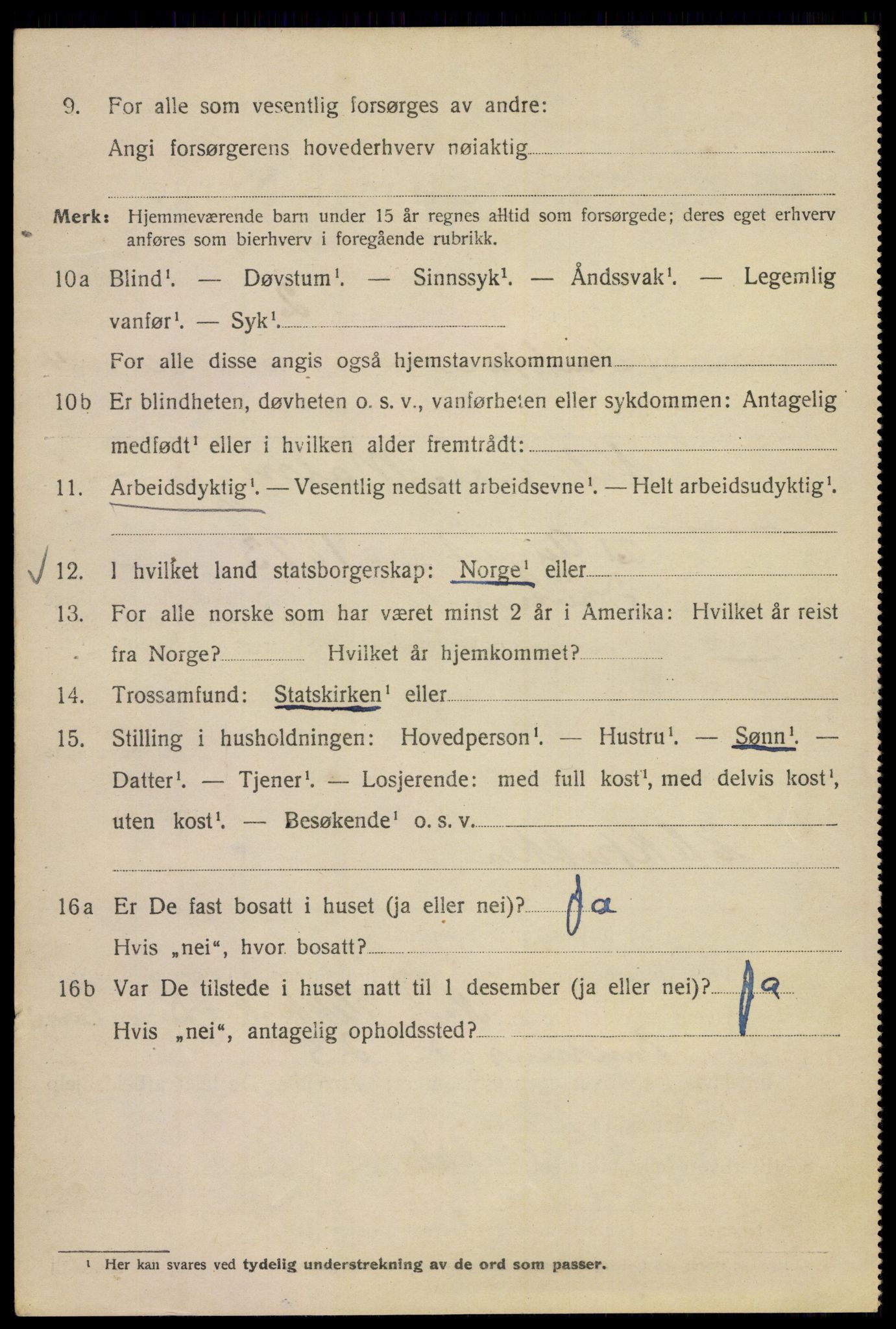 SAO, Folketelling 1920 for 0301 Kristiania kjøpstad, 1920, s. 470318