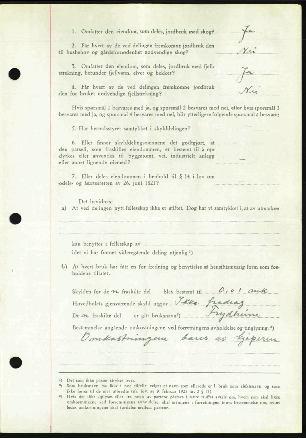 Romsdal sorenskriveri, AV/SAT-A-4149/1/2/2C: Pantebok nr. A21, 1946-1946, Dagboknr: 2283/1946