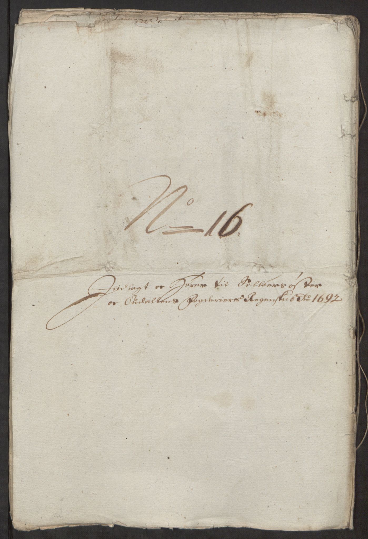 Rentekammeret inntil 1814, Reviderte regnskaper, Fogderegnskap, AV/RA-EA-4092/R13/L0830: Fogderegnskap Solør, Odal og Østerdal, 1692, s. 344