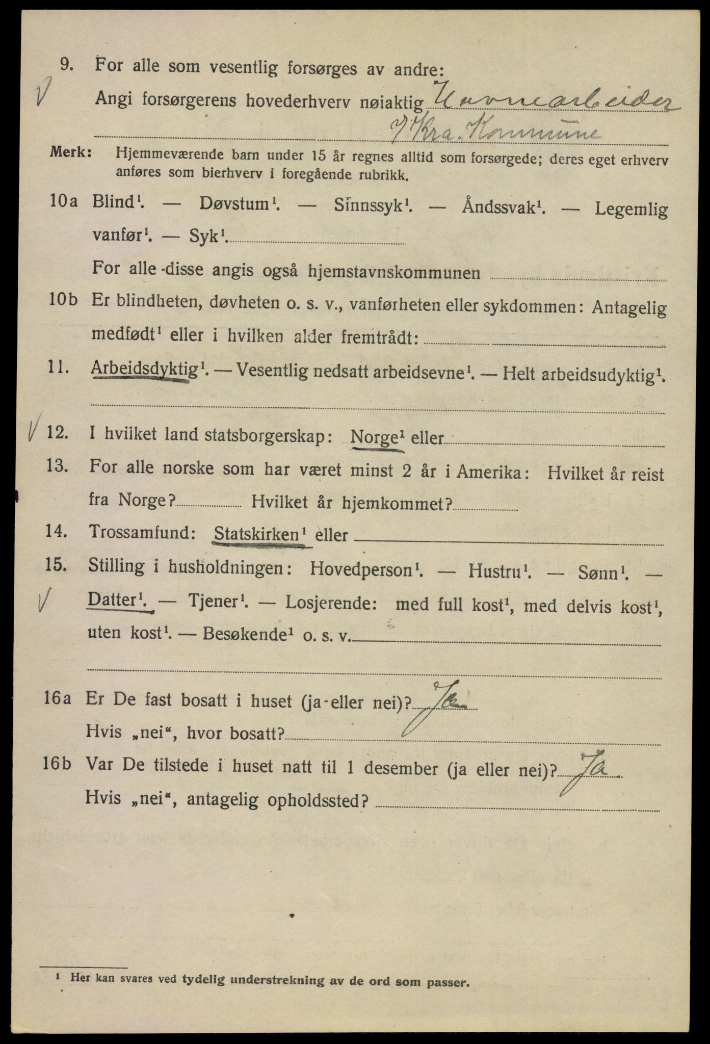 SAO, Folketelling 1920 for 0301 Kristiania kjøpstad, 1920, s. 136092