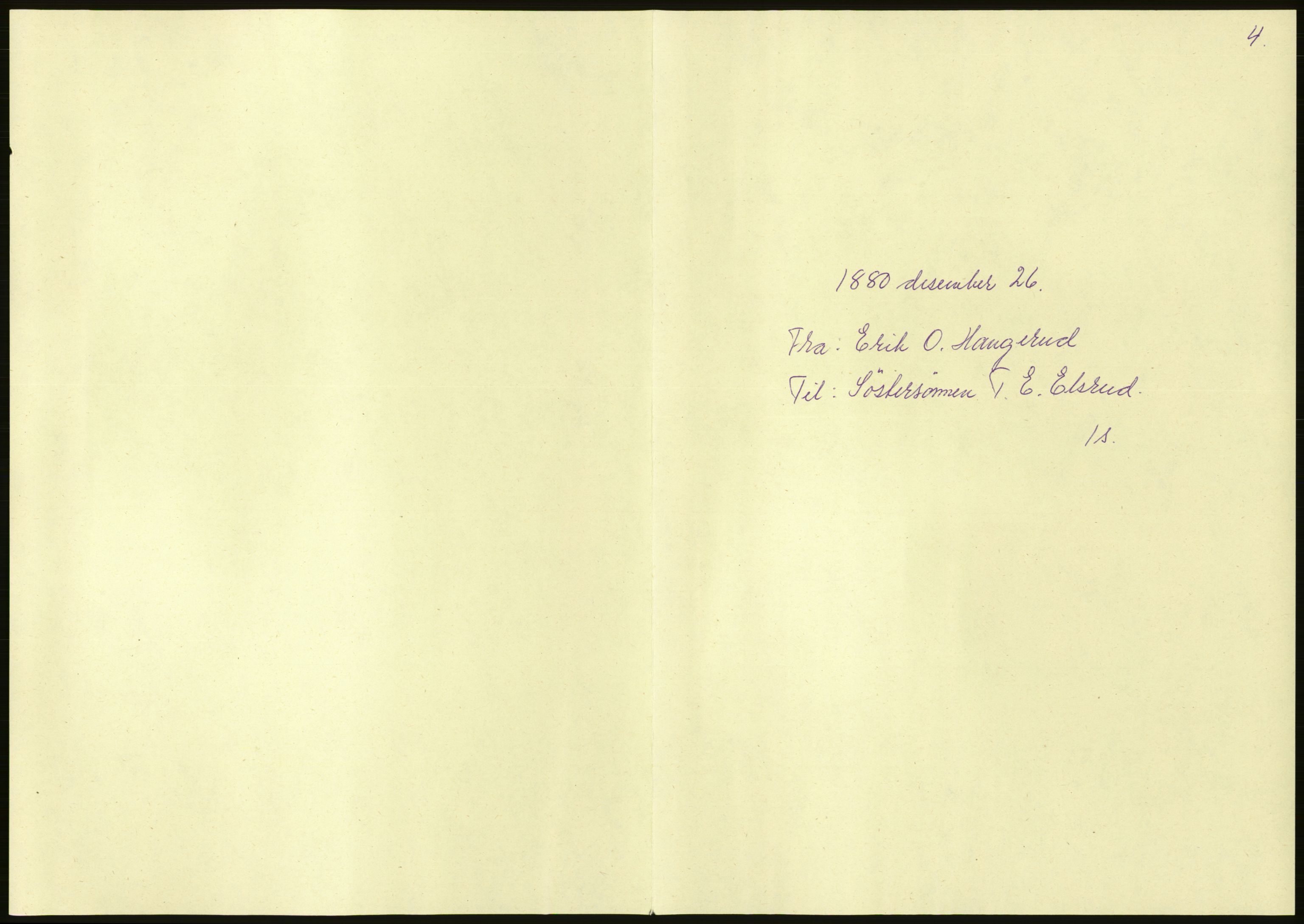 Samlinger til kildeutgivelse, Amerikabrevene, RA/EA-4057/F/L0018: Innlån fra Buskerud: Elsrud, 1838-1914, s. 393