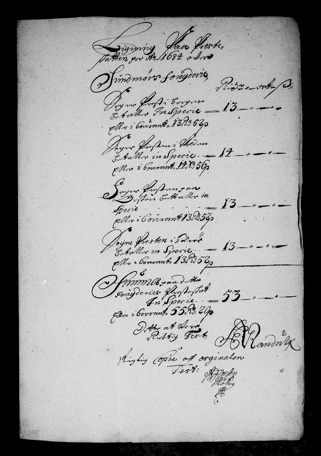 Rentekammeret inntil 1814, Reviderte regnskaper, Stiftamtstueregnskaper, Bergen stiftamt, AV/RA-EA-6043/R/Rc/L0081: Bergen stiftamt, 1686