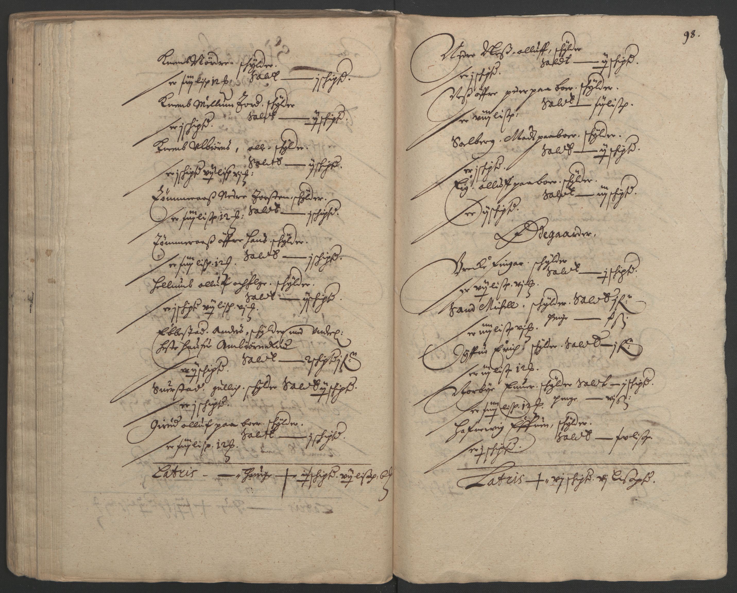 Rentekammeret inntil 1814, Reviderte regnskaper, Fogderegnskap, AV/RA-EA-4092/R32/L1838: Fogderegnskap Jarlsberg grevskap, 1661-1663, s. 272