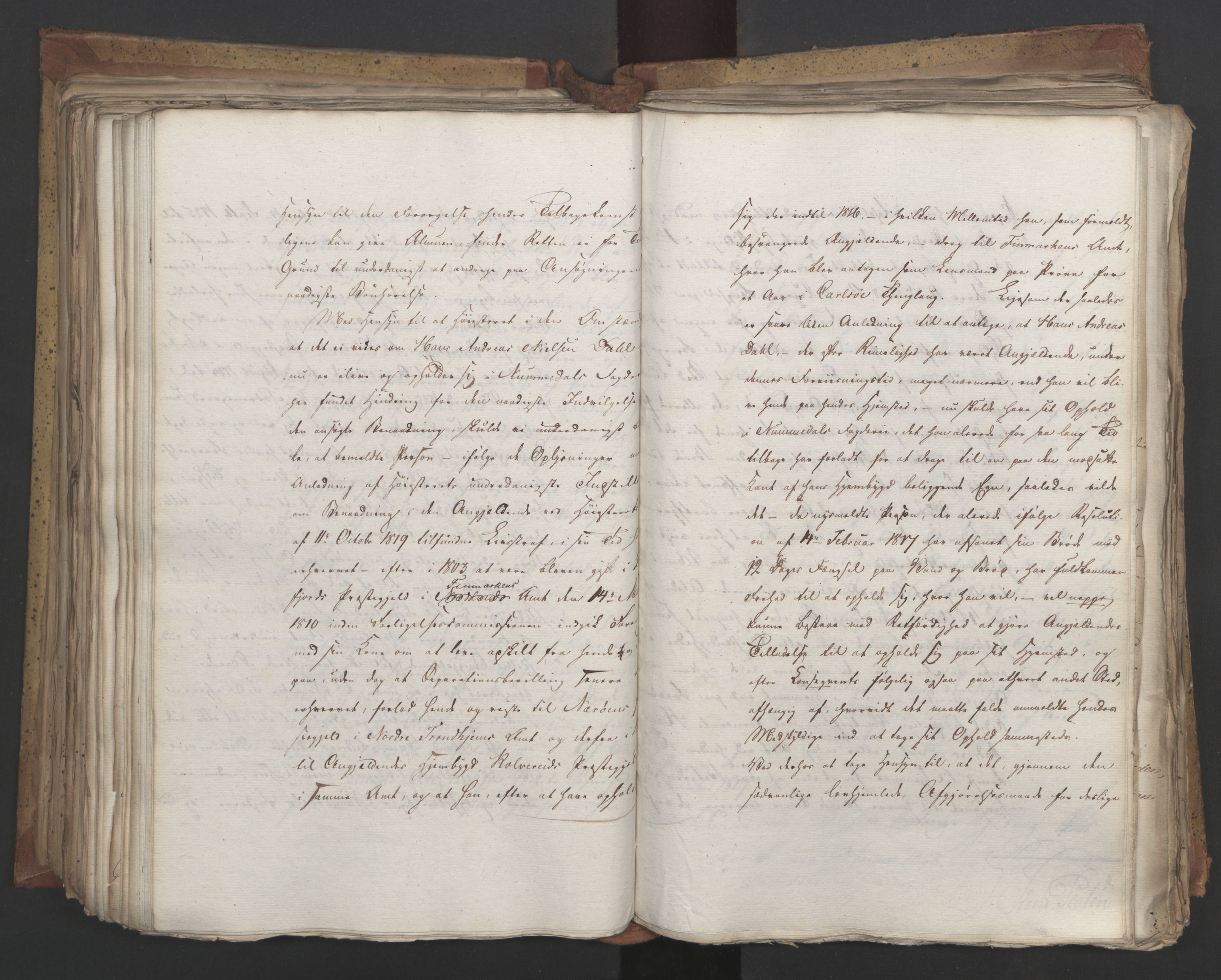 Statsrådsavdelingen i Stockholm, AV/RA-S-1003/D/Da/L0053: Regjeringsinnstillinger nr. 4800-5017, 1827, s. 415