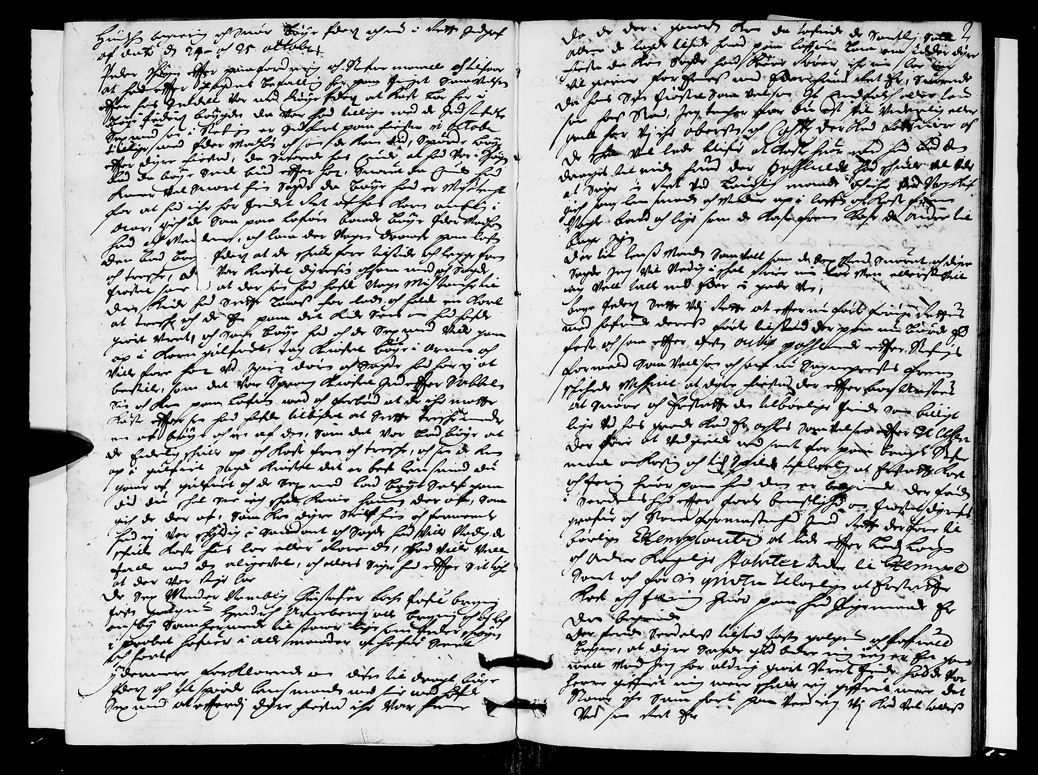 Hedemarken sorenskriveri, SAH/TING-034/G/Gb/L0010: Tingbok, 1674-1675, s. 1b-2a