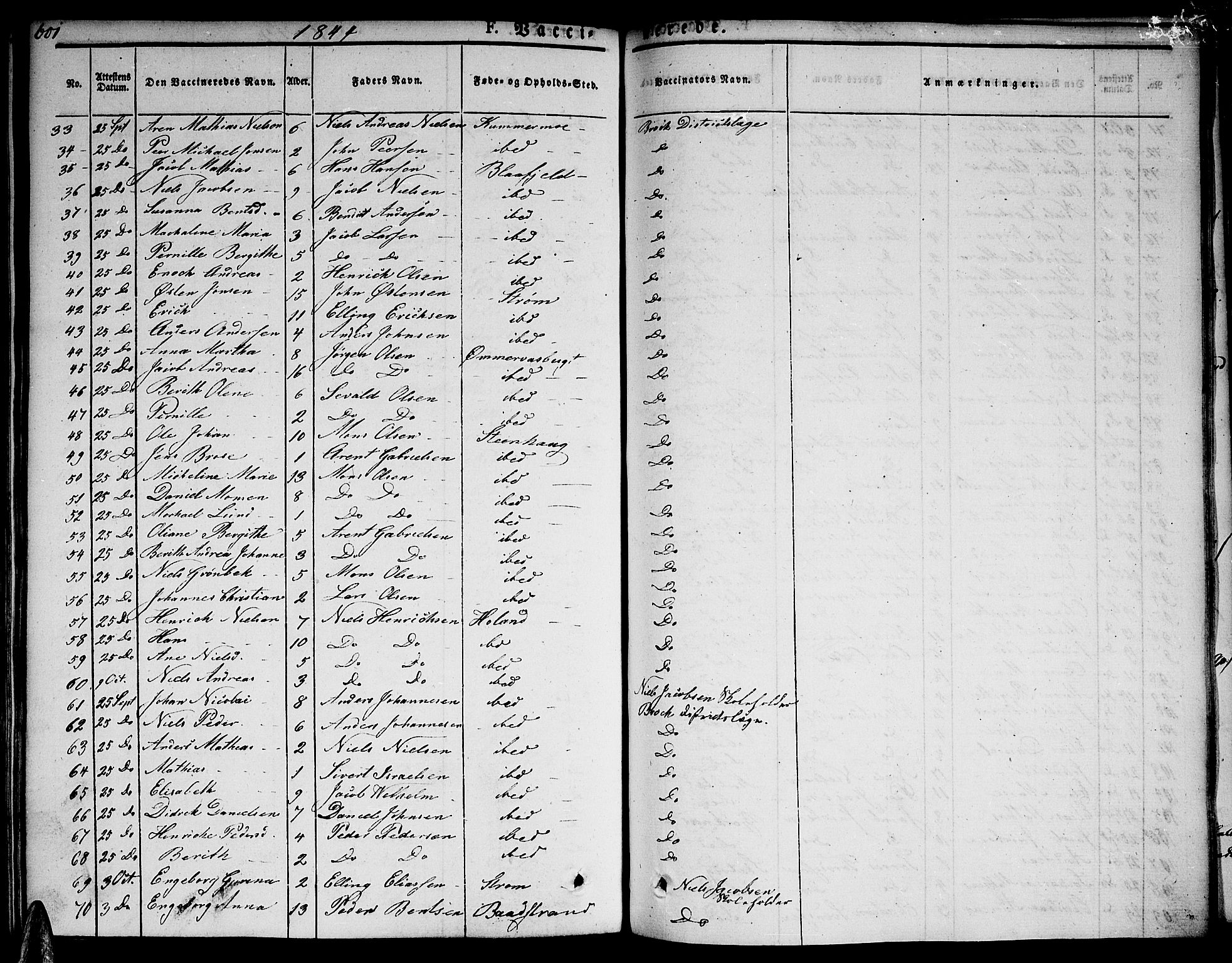 Ministerialprotokoller, klokkerbøker og fødselsregistre - Nordland, AV/SAT-A-1459/820/L0290: Ministerialbok nr. 820A11, 1826-1845, s. 601