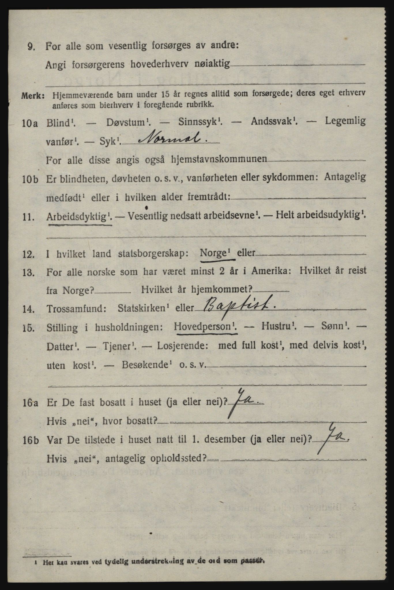 SAO, Folketelling 1920 for 0116 Berg herred, 1920, s. 9582